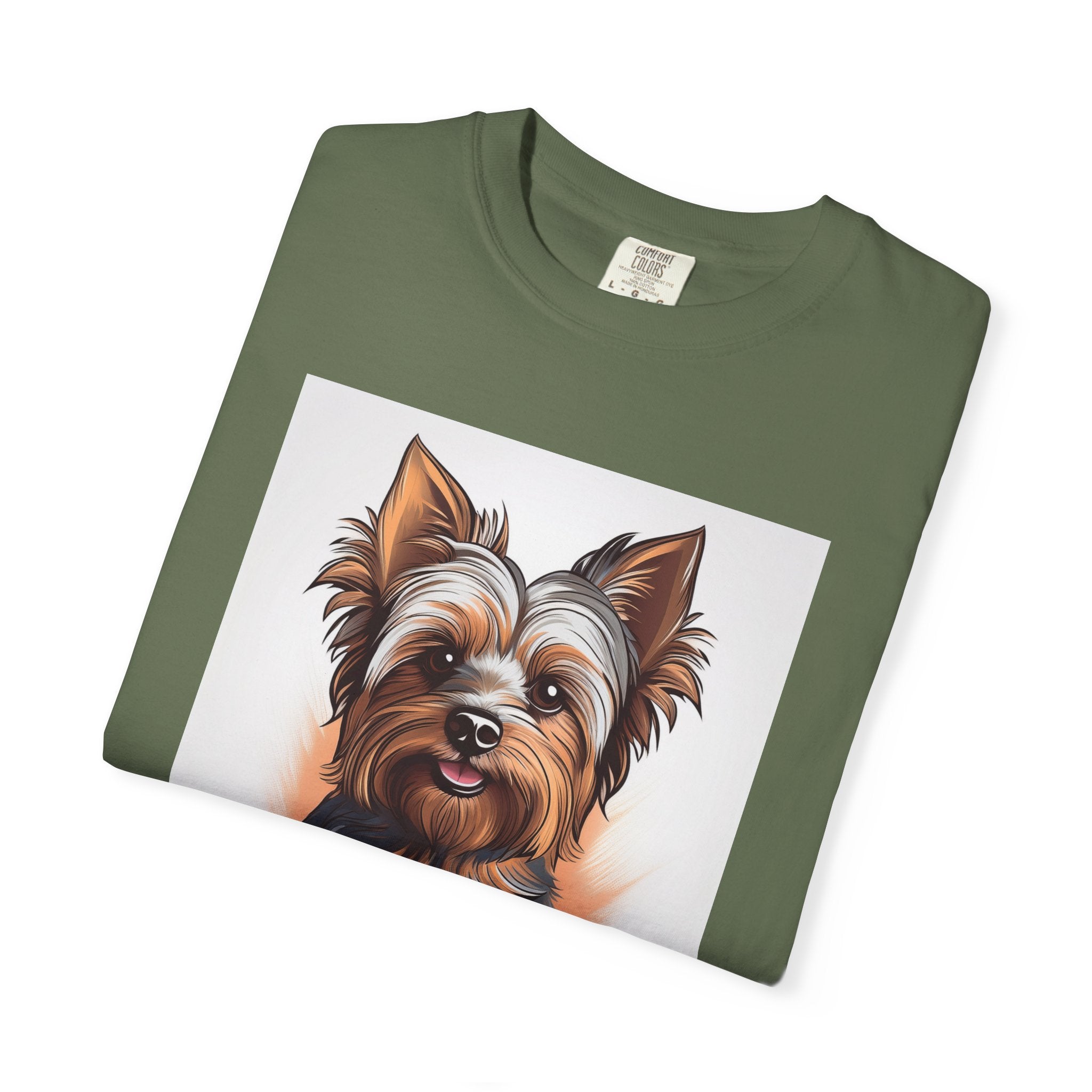 Yorkie Unisex Garment-Dyed T-shirt