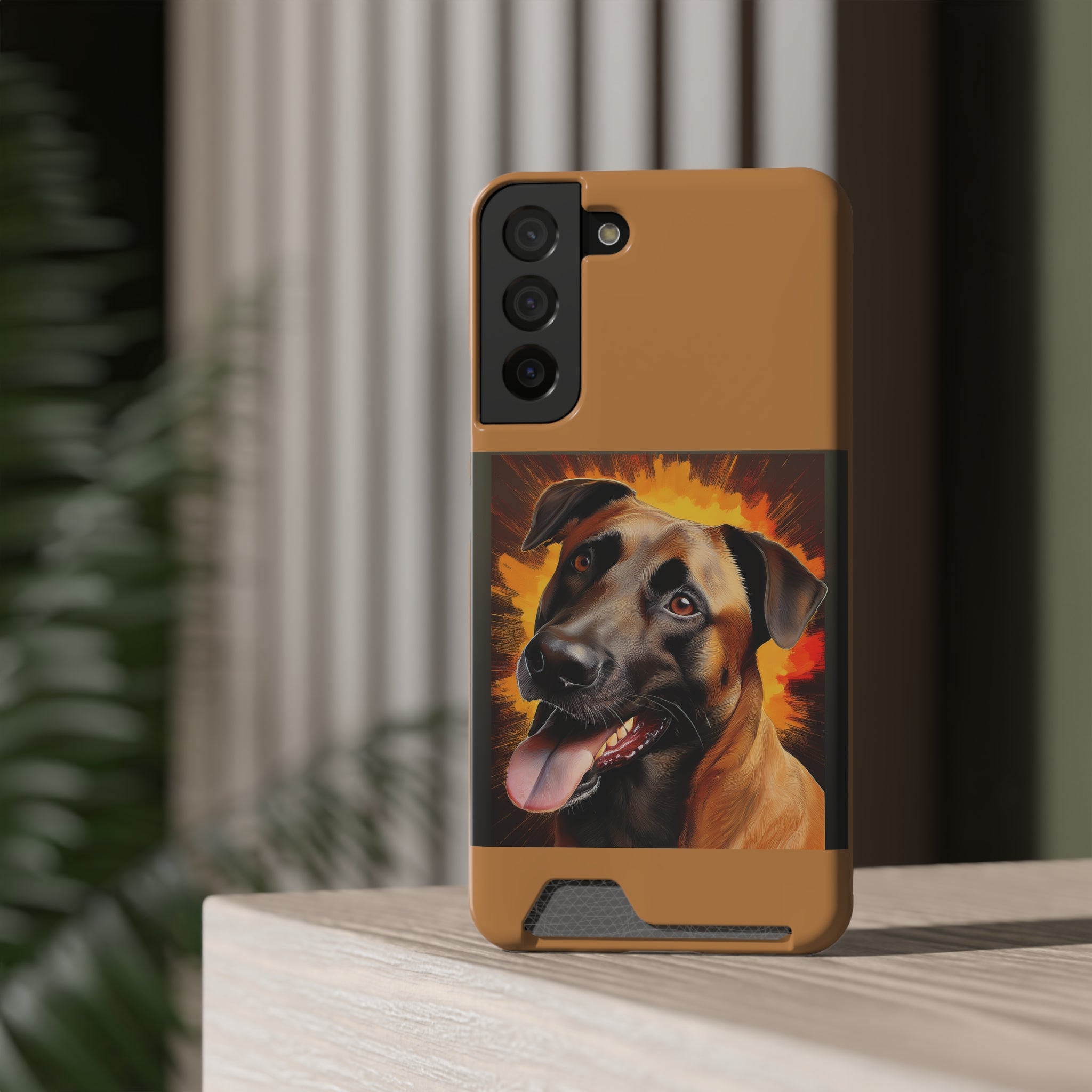 Belgian Malinois Shepherd Phone Case with Card Holder