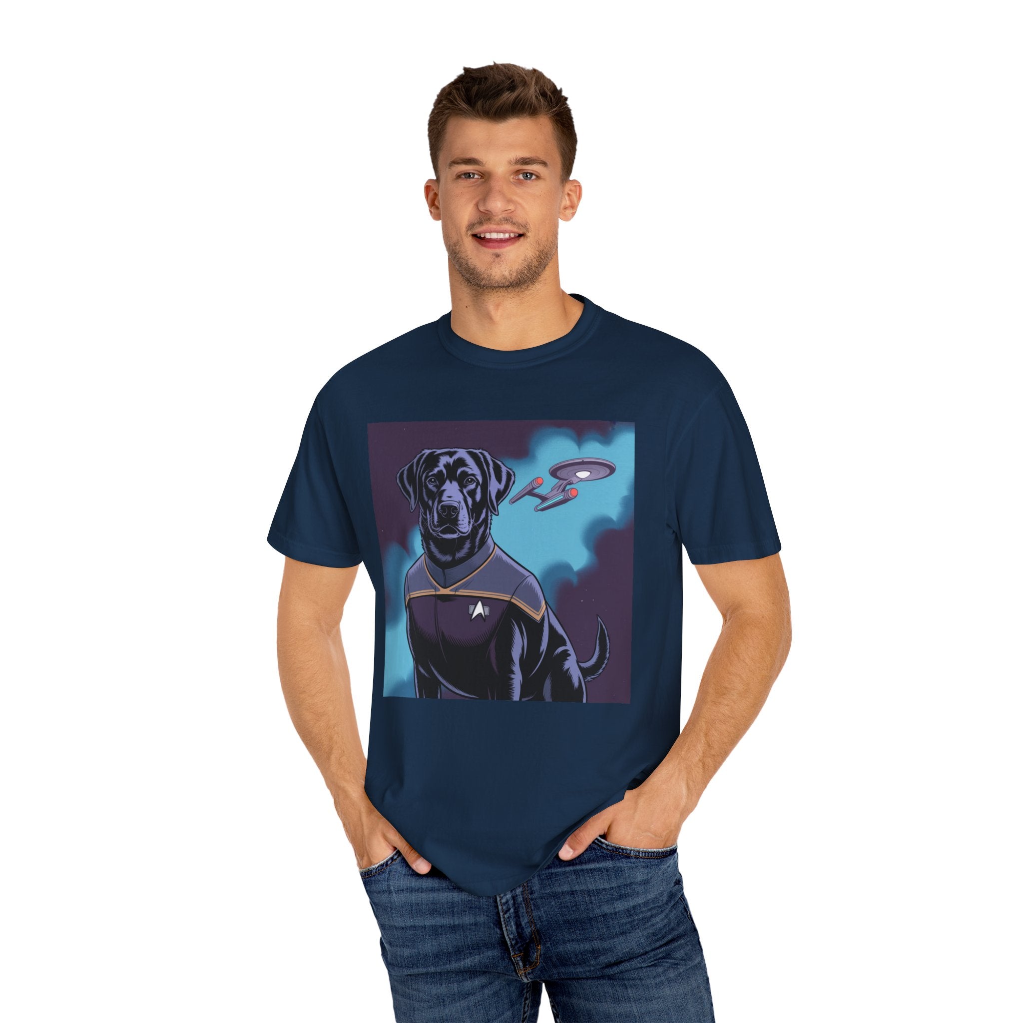 Dog-Fleet Unisex Garment-Dyed T-shirt