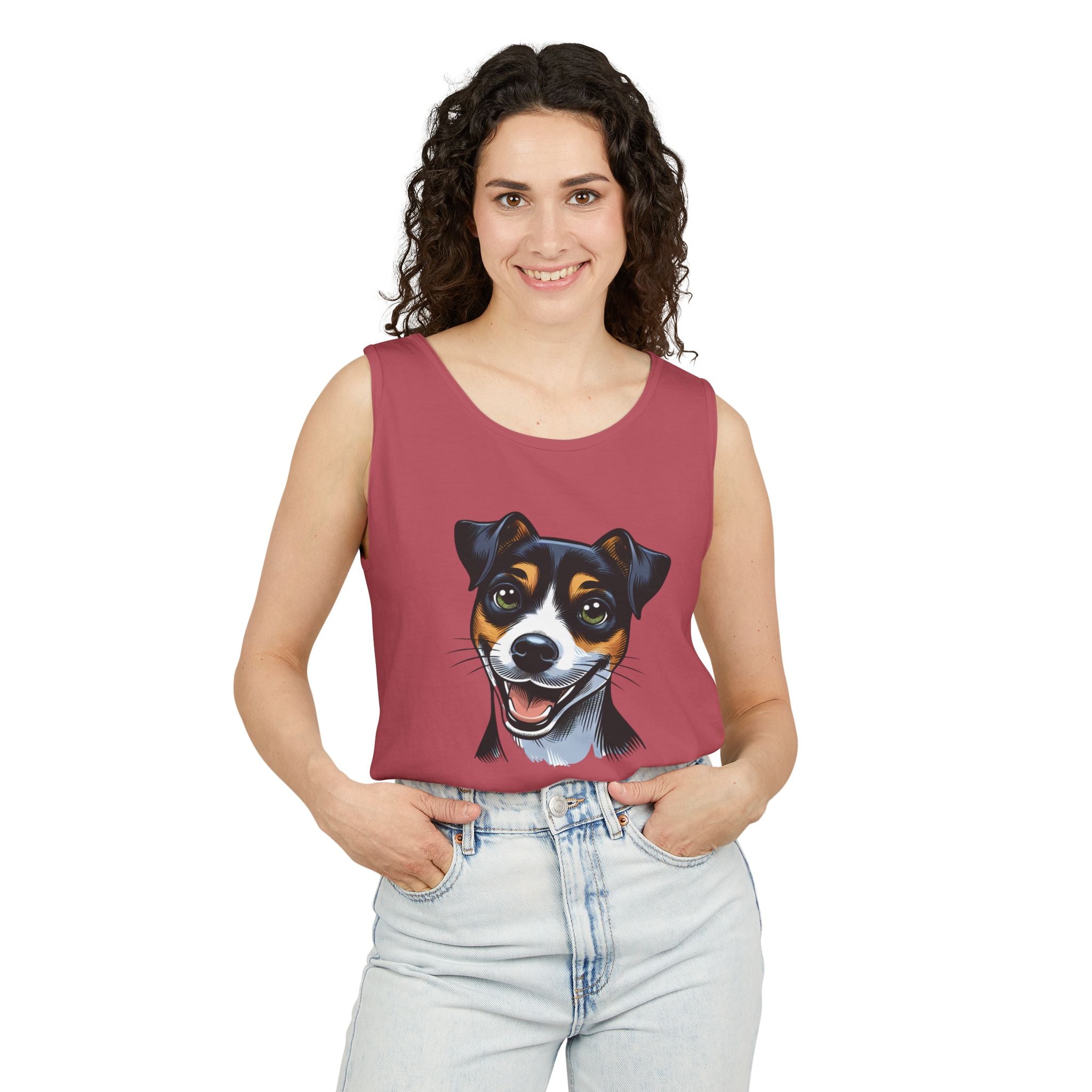 Jack Russel Unisex Tank Top