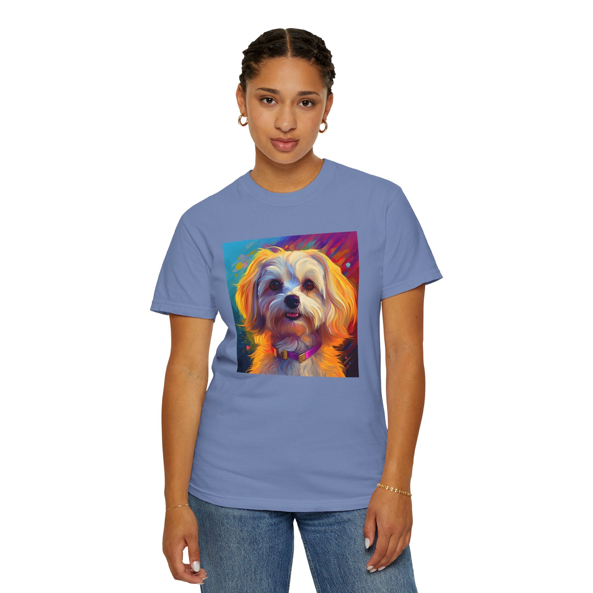 Havanese Unisex Garment-Dyed T-shirt