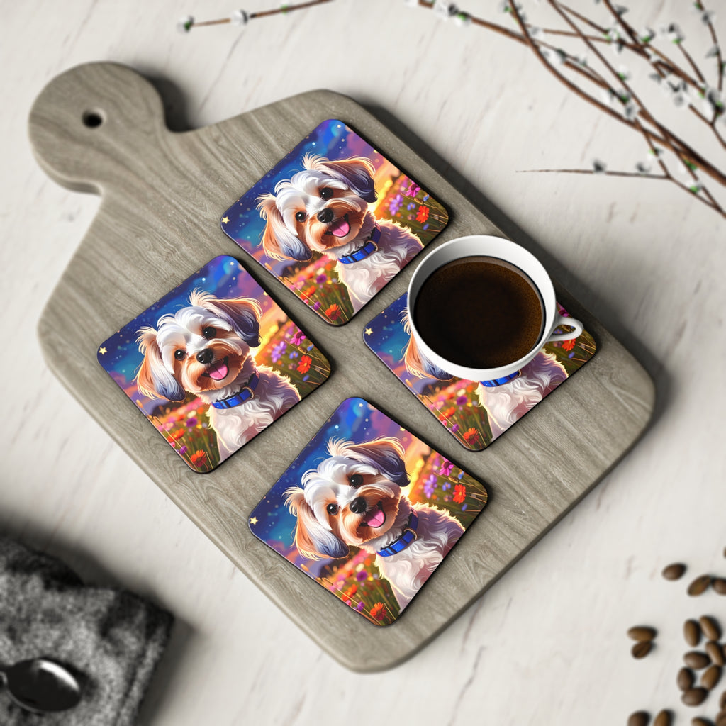 Yorkie Stary Night Coasters