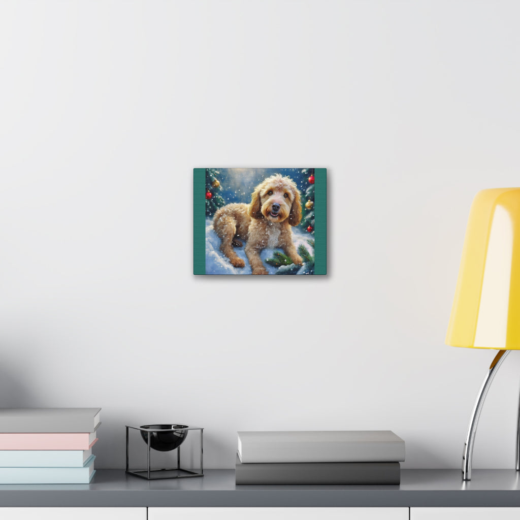 Doodle Holiday Canvas Painting