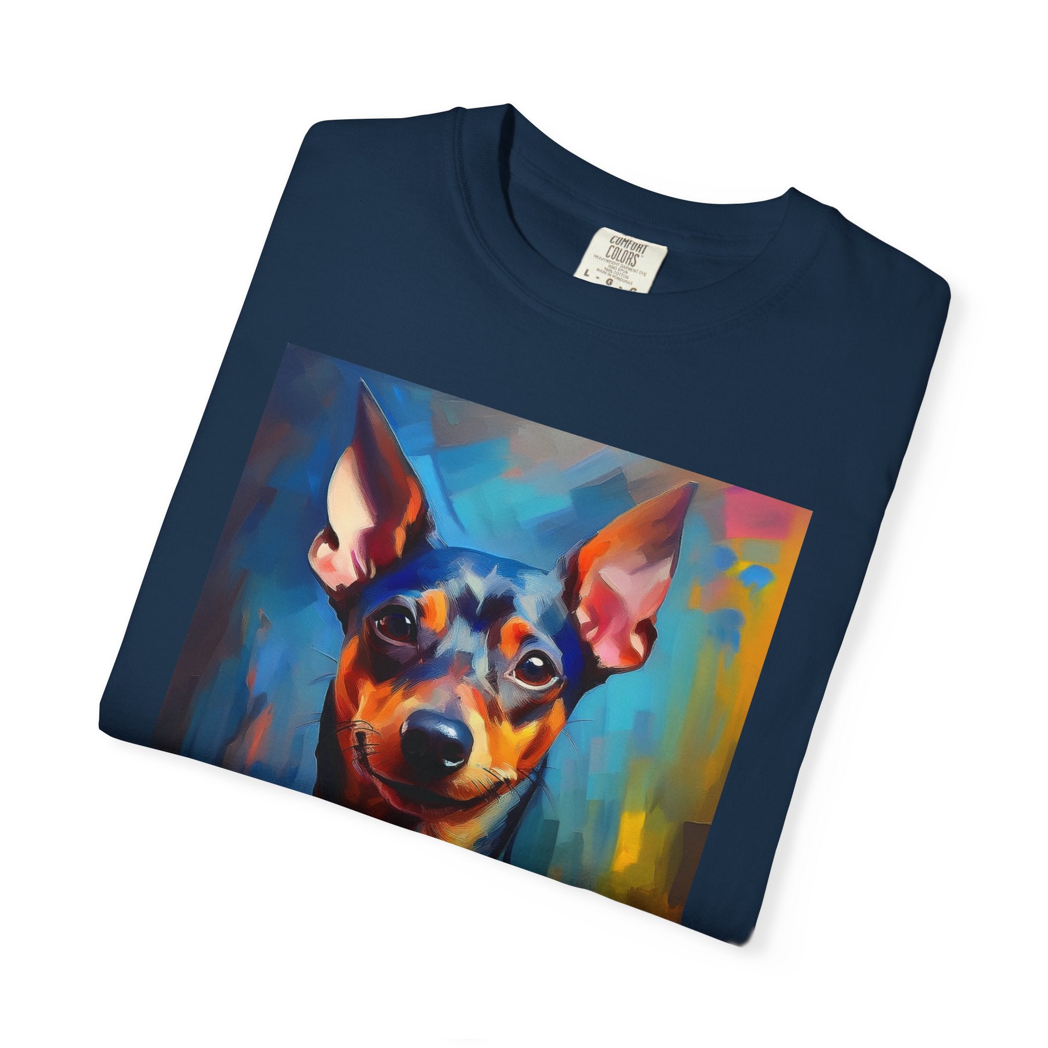 Miniature Pinscher Unisex Garment-Dyed T-shirt