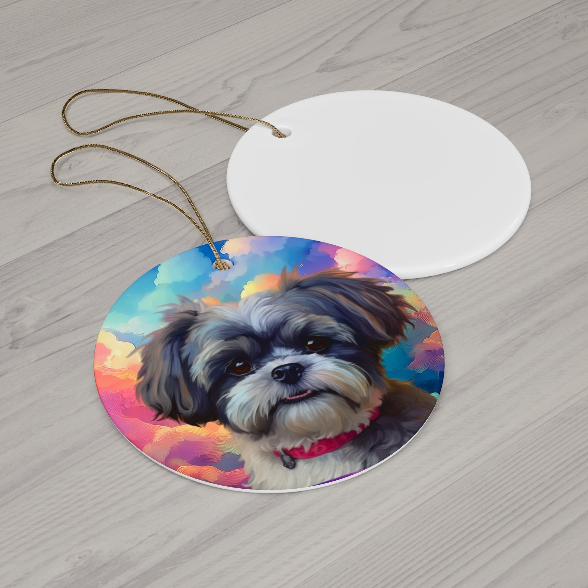 Shih Tzu Ceramic Ornament
