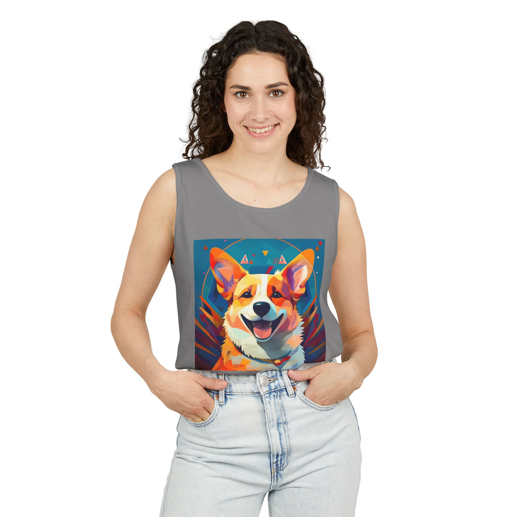 Corgi Tank Top