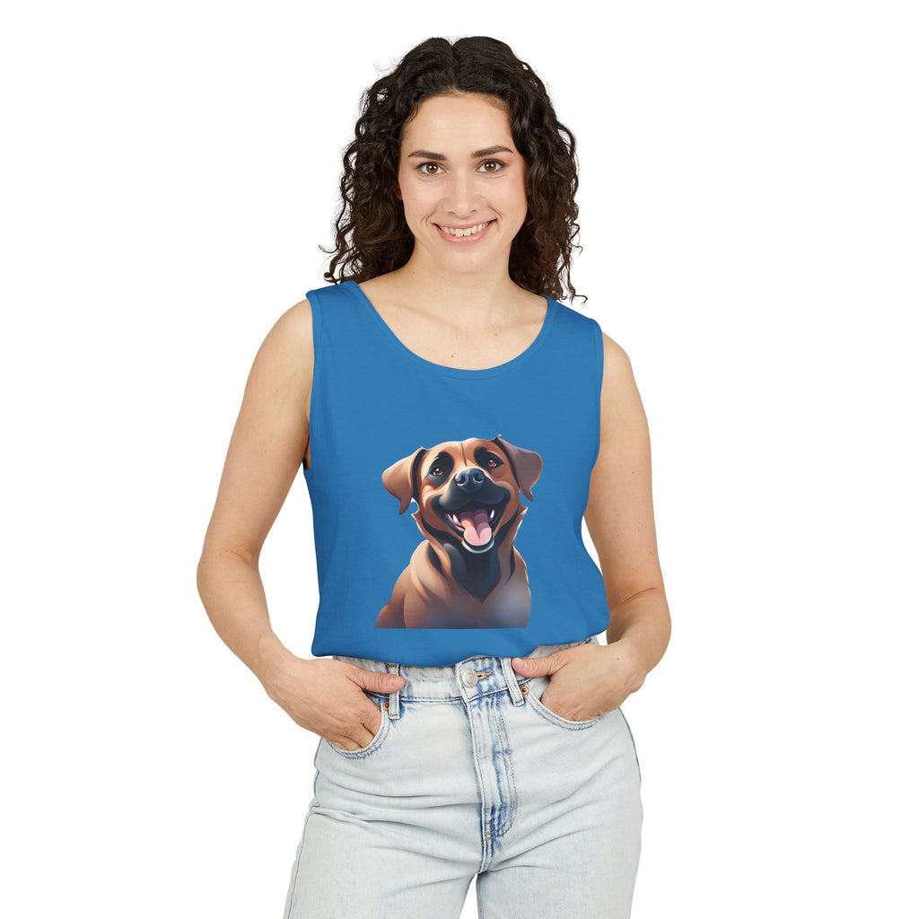 Black Mouth Cur Unisex Tank Top