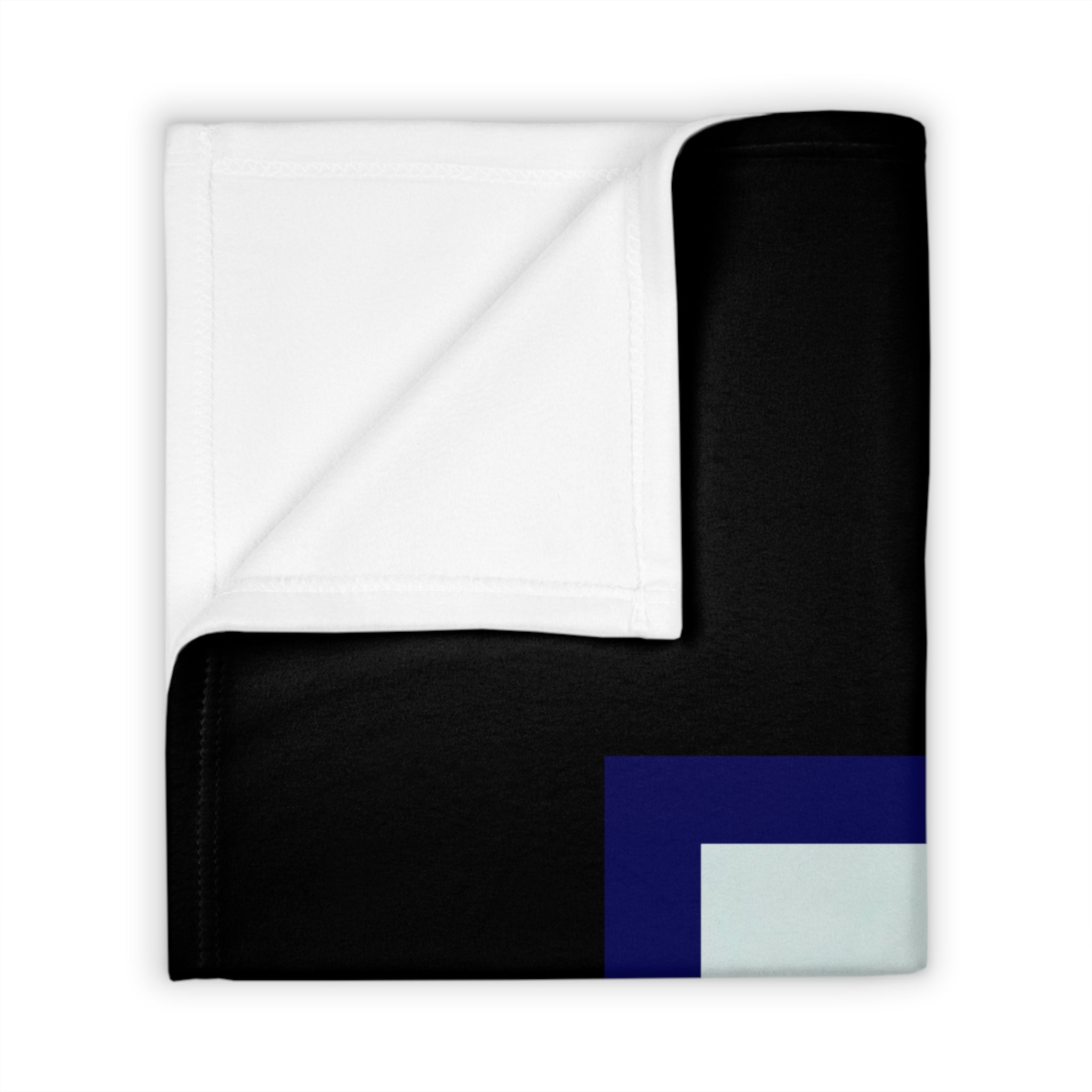White Frost Yorkie Throw Blanket