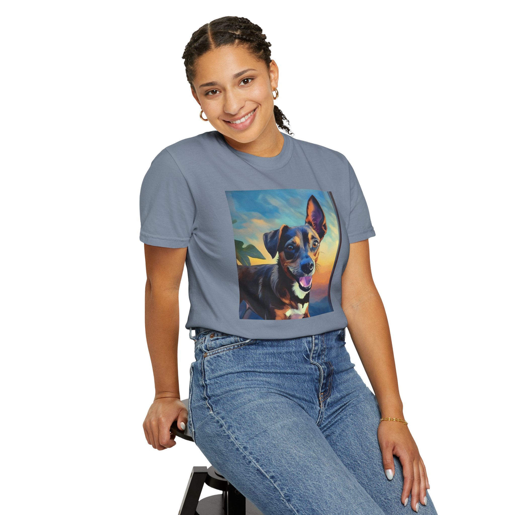 Chiwini Unisex Garment-Dyed T-shirt