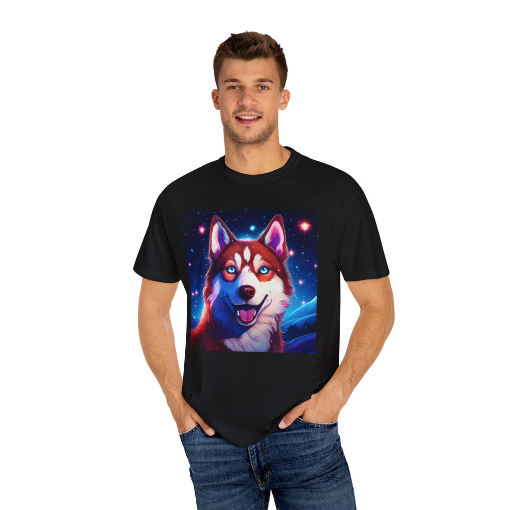 Eskimo Husky Unisex Garment-Dyed T-shirt