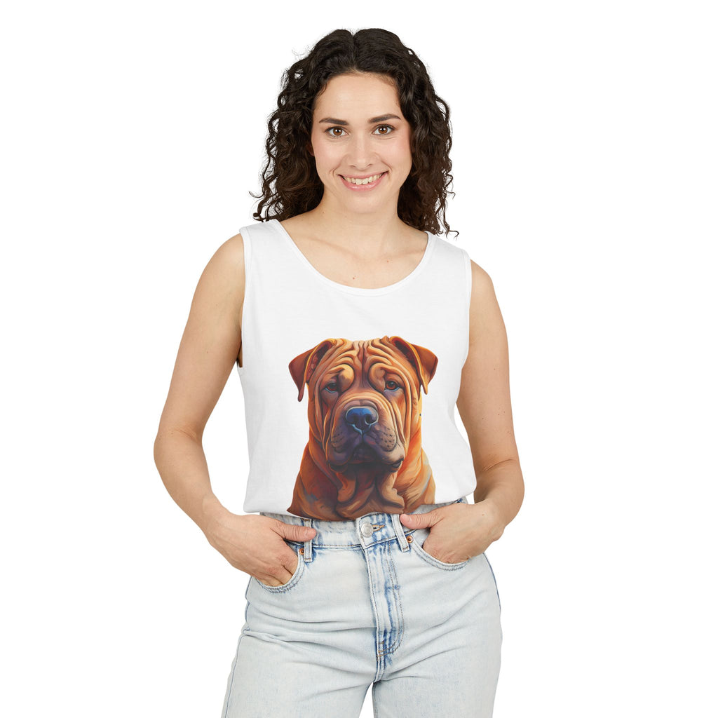 Shar Pei Unisex Tank Top