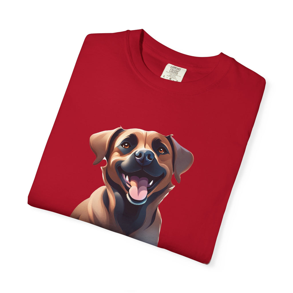 Black Mouth Cur Garment-Dyed T-shirt