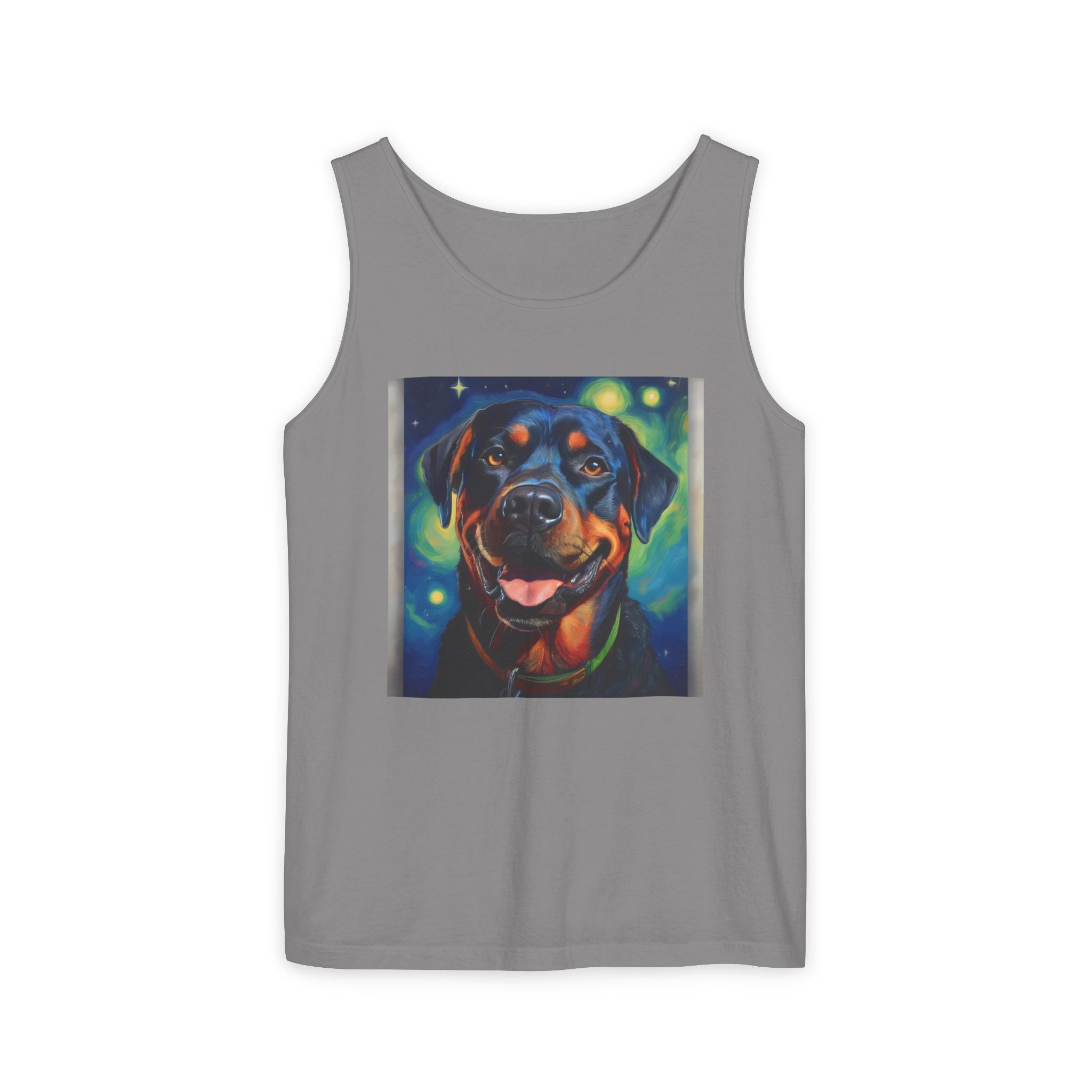 Rottweiler Stary Night Unisex Tank Top