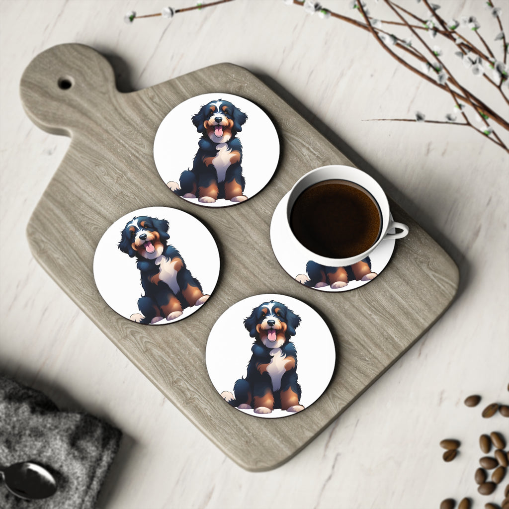 Bernedoodle Coasters