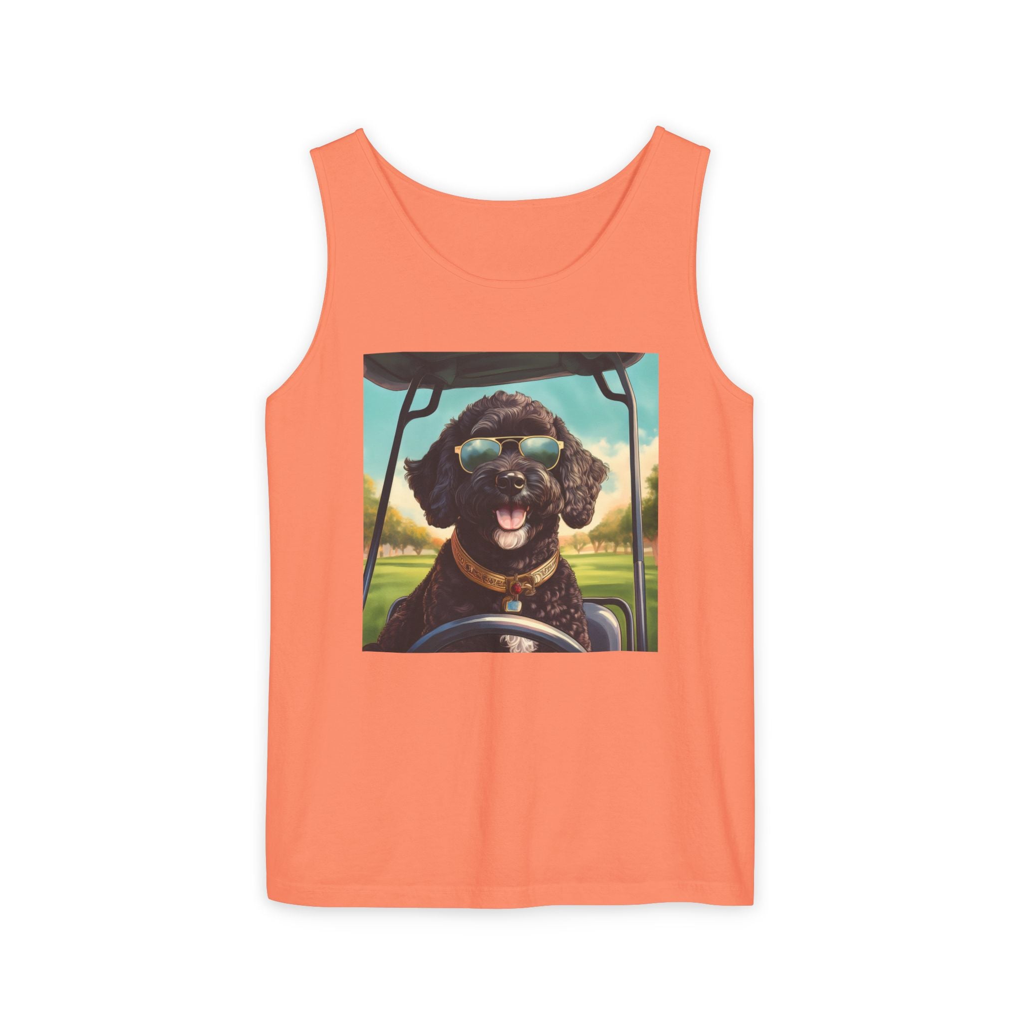 Doodle Golf Cart Tank Top