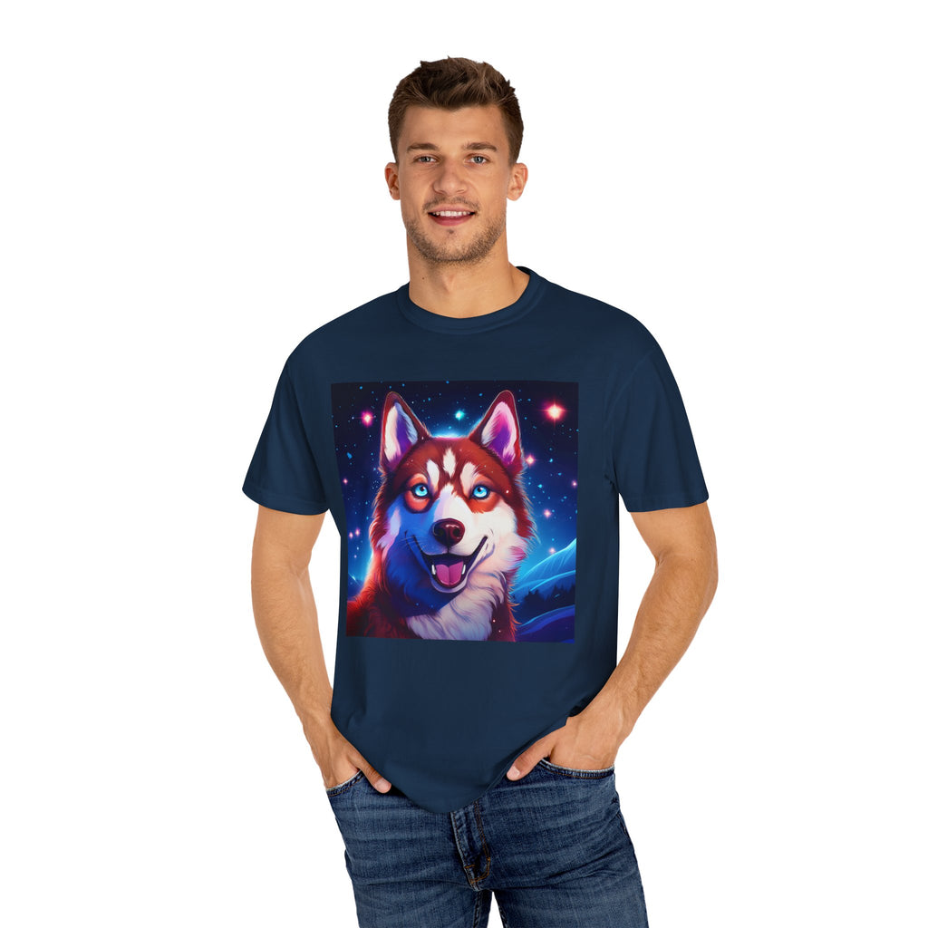 Eskimo Husky Unisex Garment-Dyed T-shirt