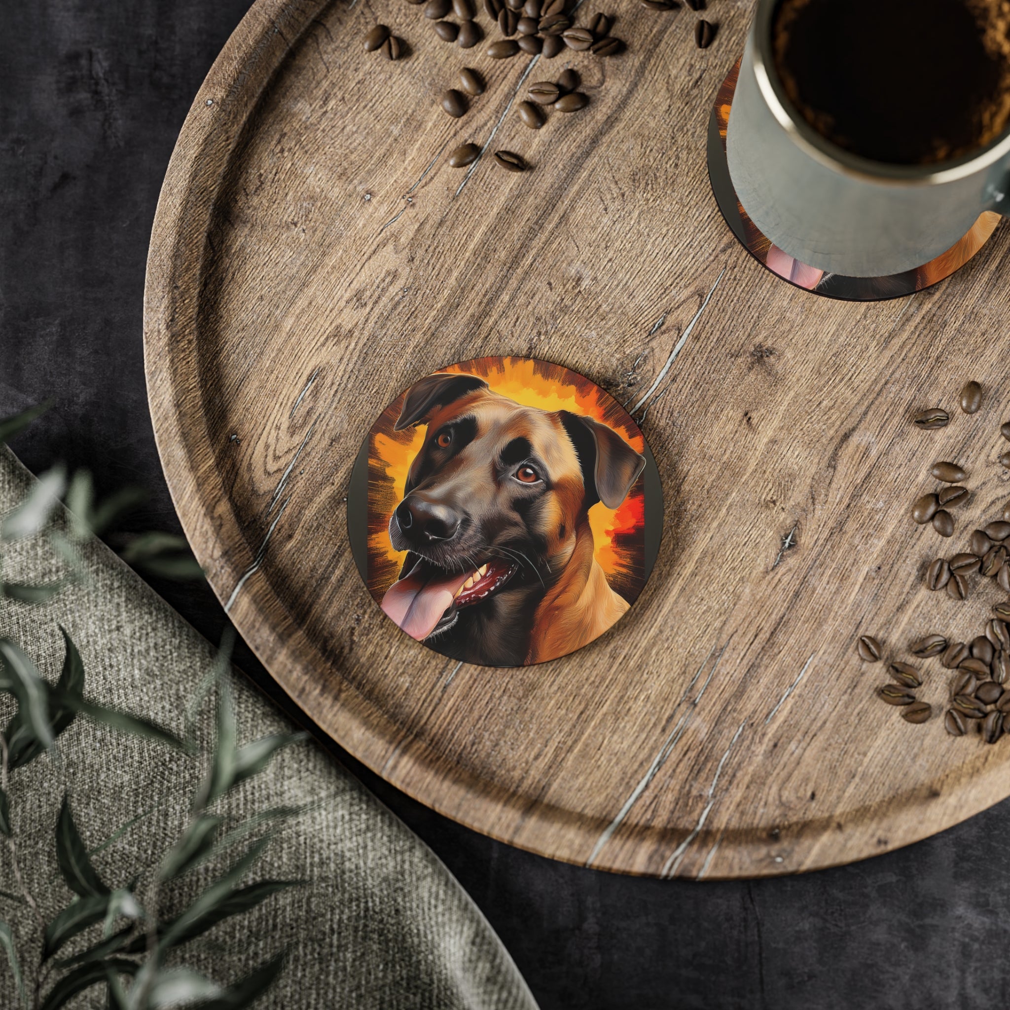 Belgian Malinois Shepherd Coasters