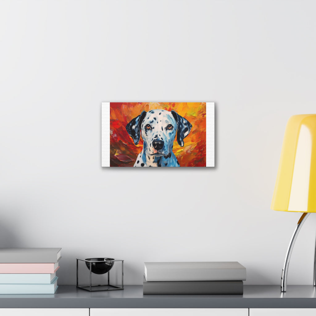 Dalmation Canvas Stretched, 0.75"