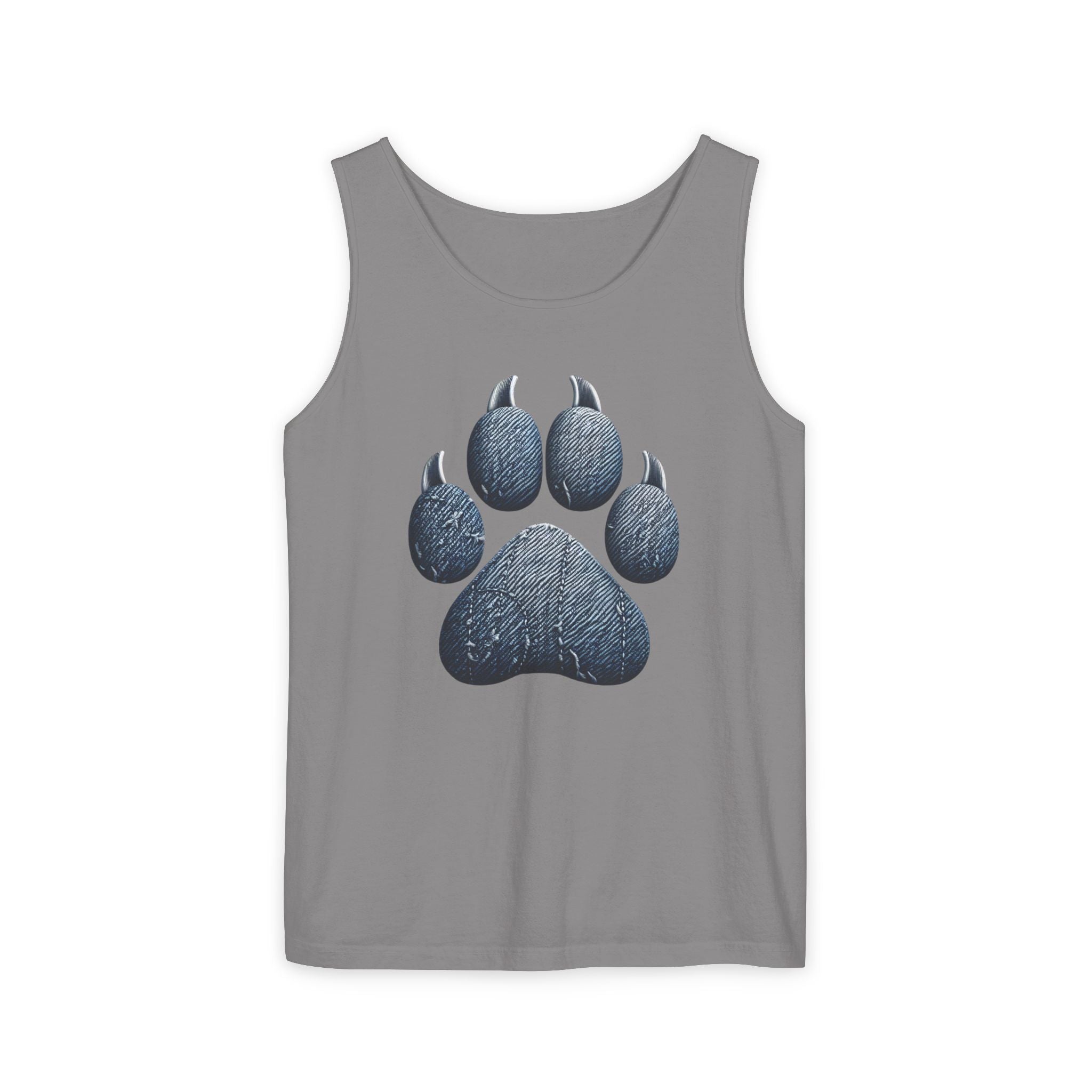 Denim Paw Unisex Tank Top