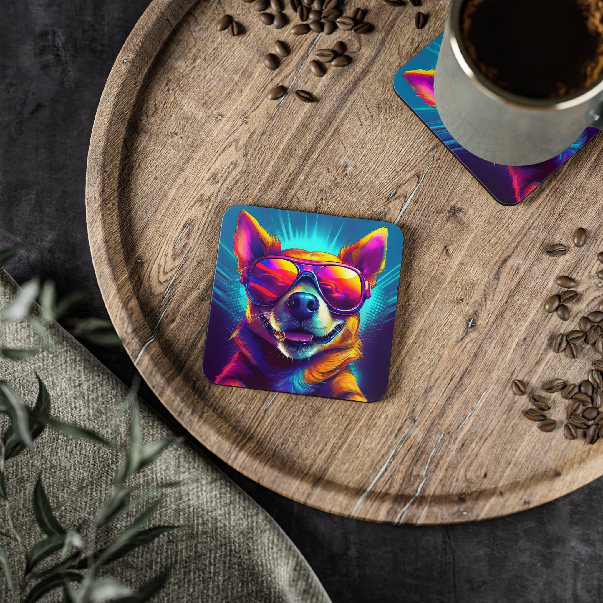 Chihuahua Cool Sunglasses Coasters