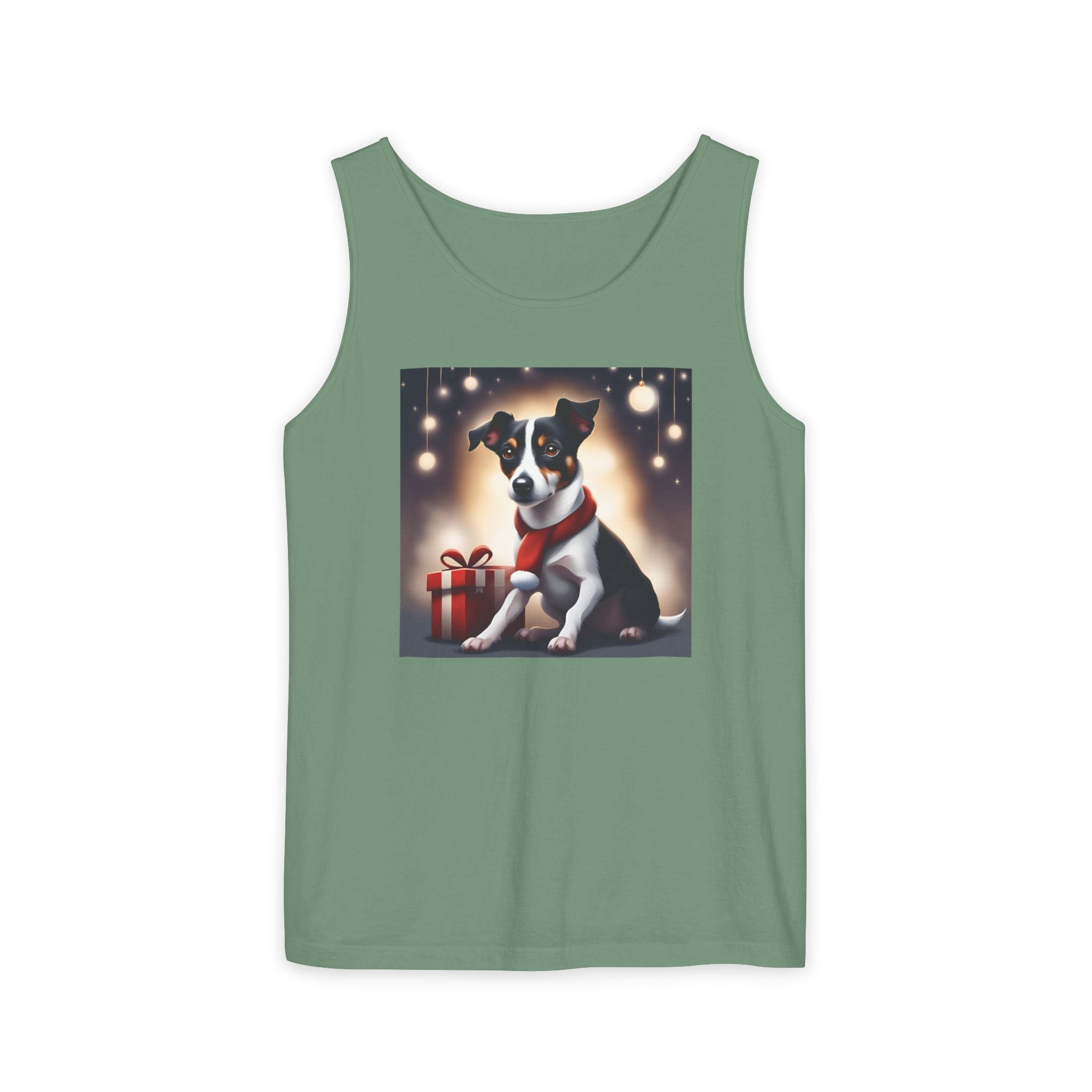 Jack Russel Holiday Unisex Tank Top