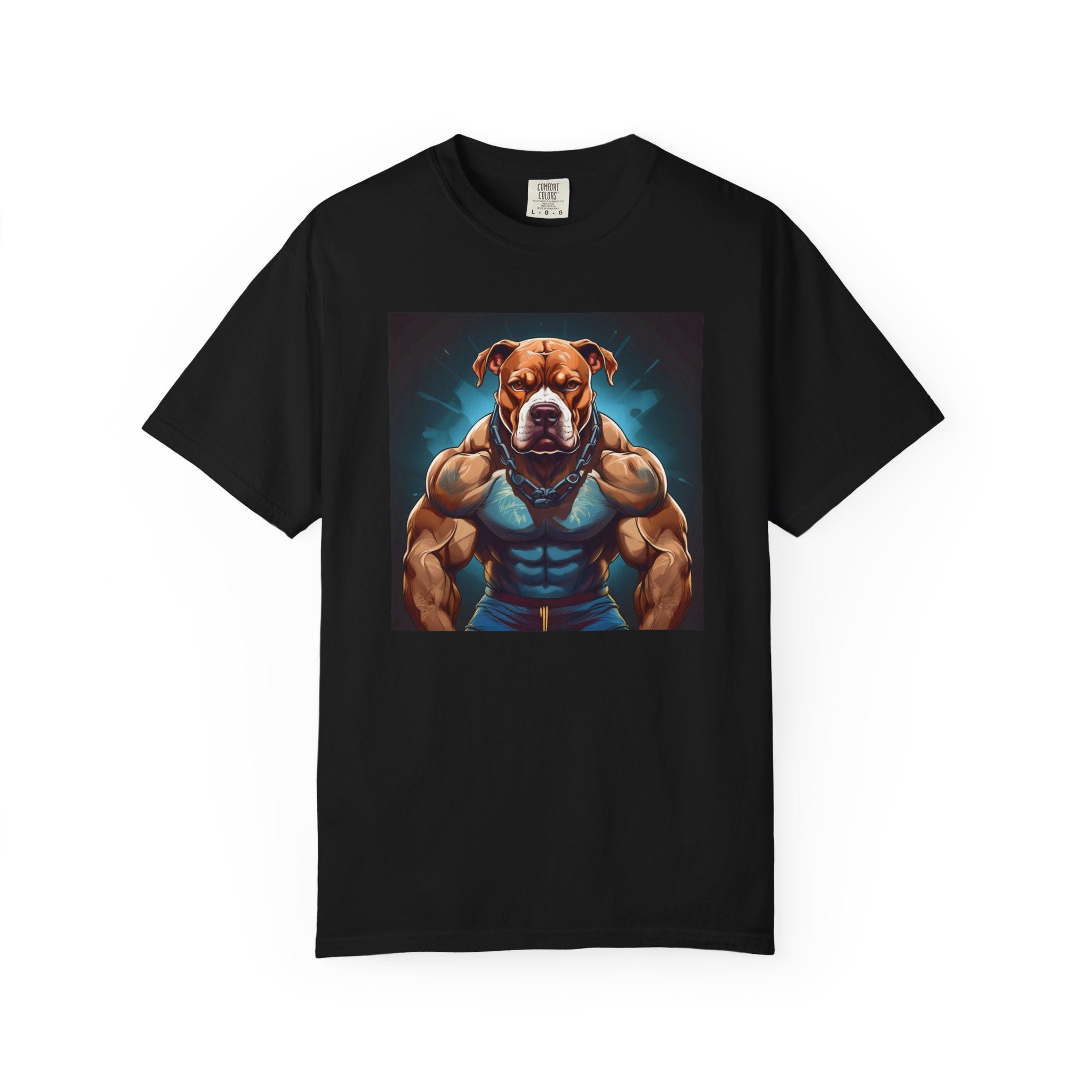 Pitbull Body Builder Unisex Garment-Dyed T-shirt