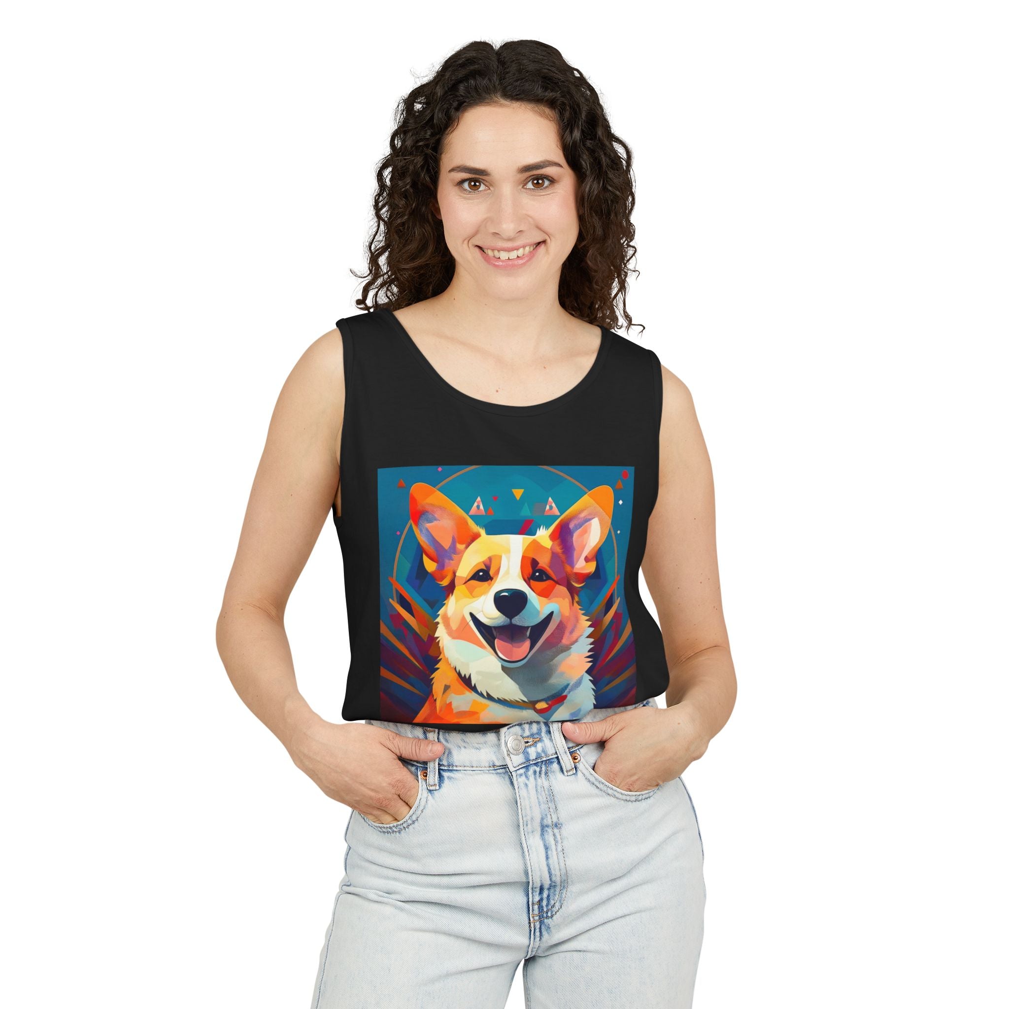Corgi Tank Top