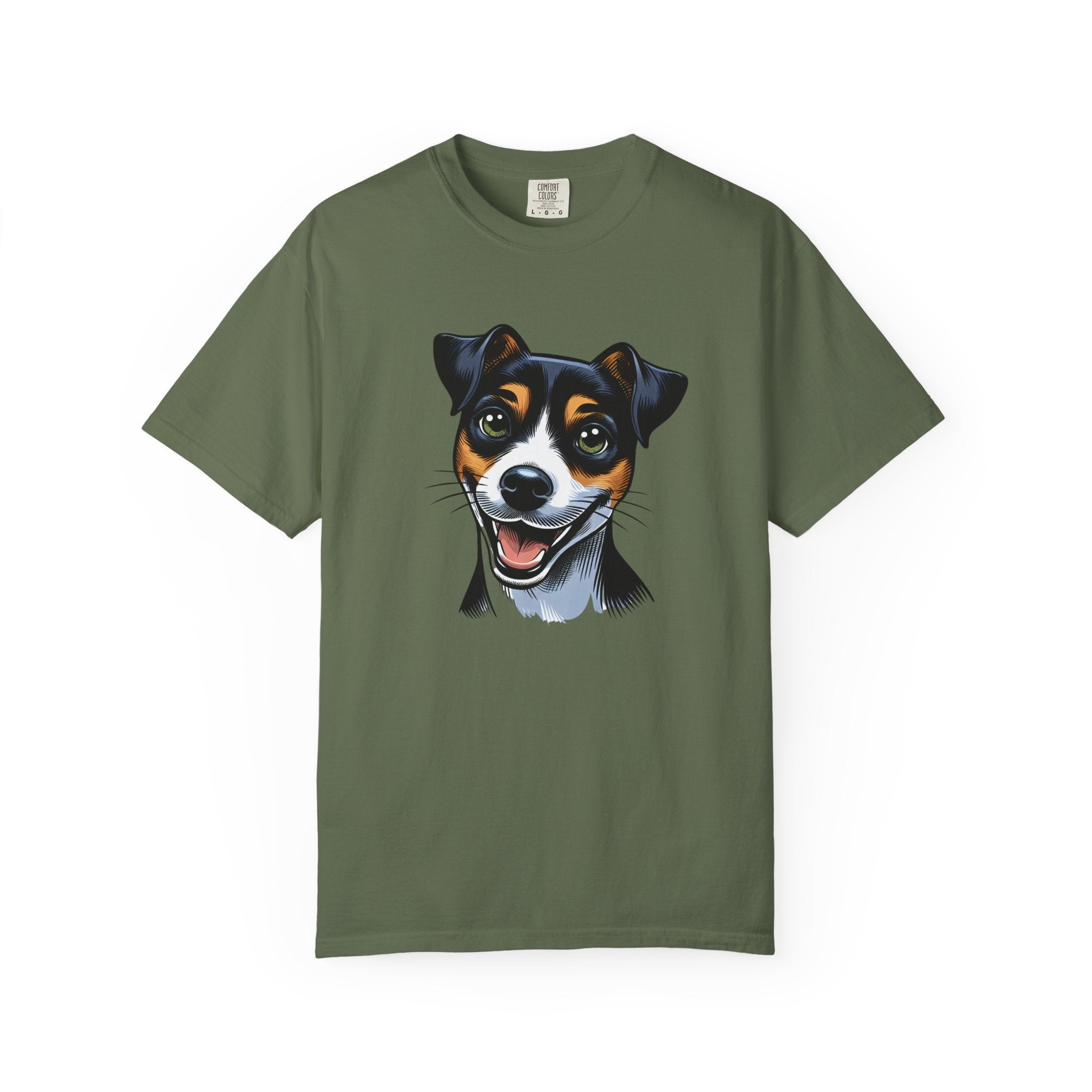 Jack Russel Unisex Garment-Dyed T-shirt