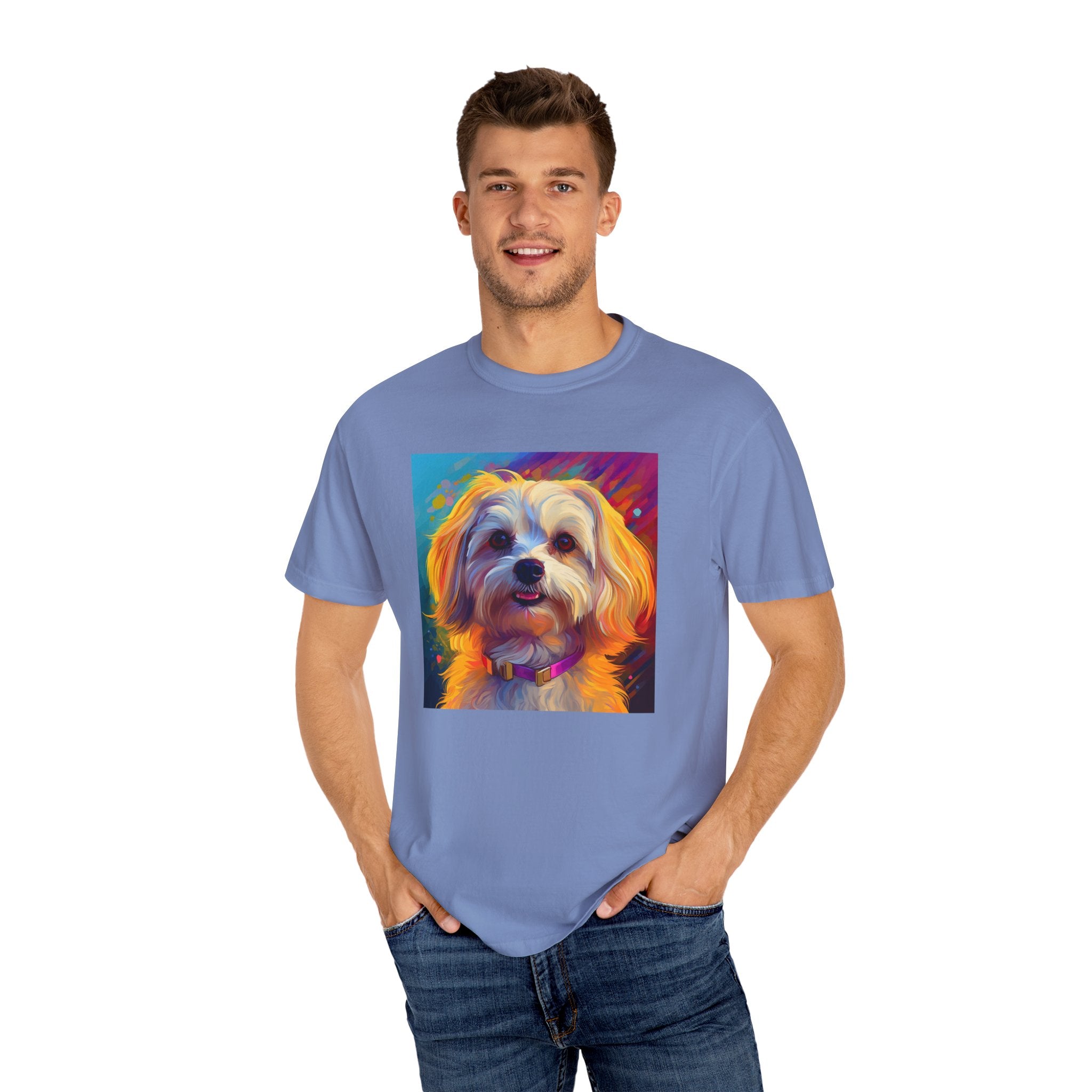 Havanese Unisex Garment-Dyed T-shirt