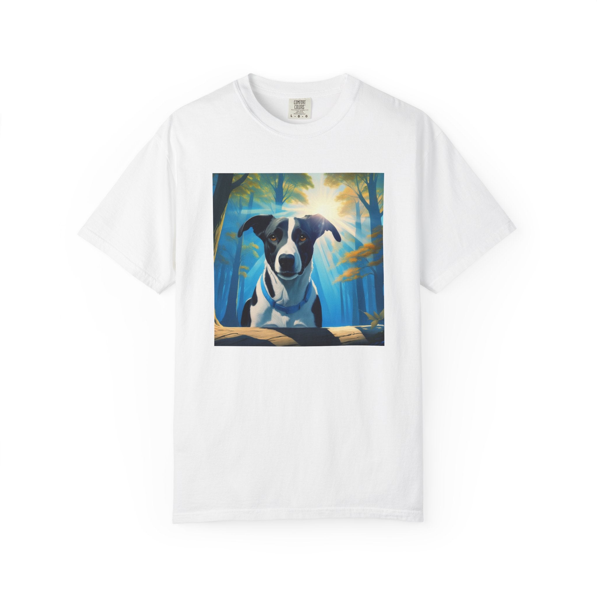 Coonhound Forest Unisex Garment-Dyed T-shirt