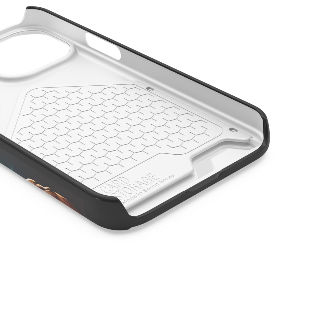 Pitbull Body Builder Phone Case with Card Holder