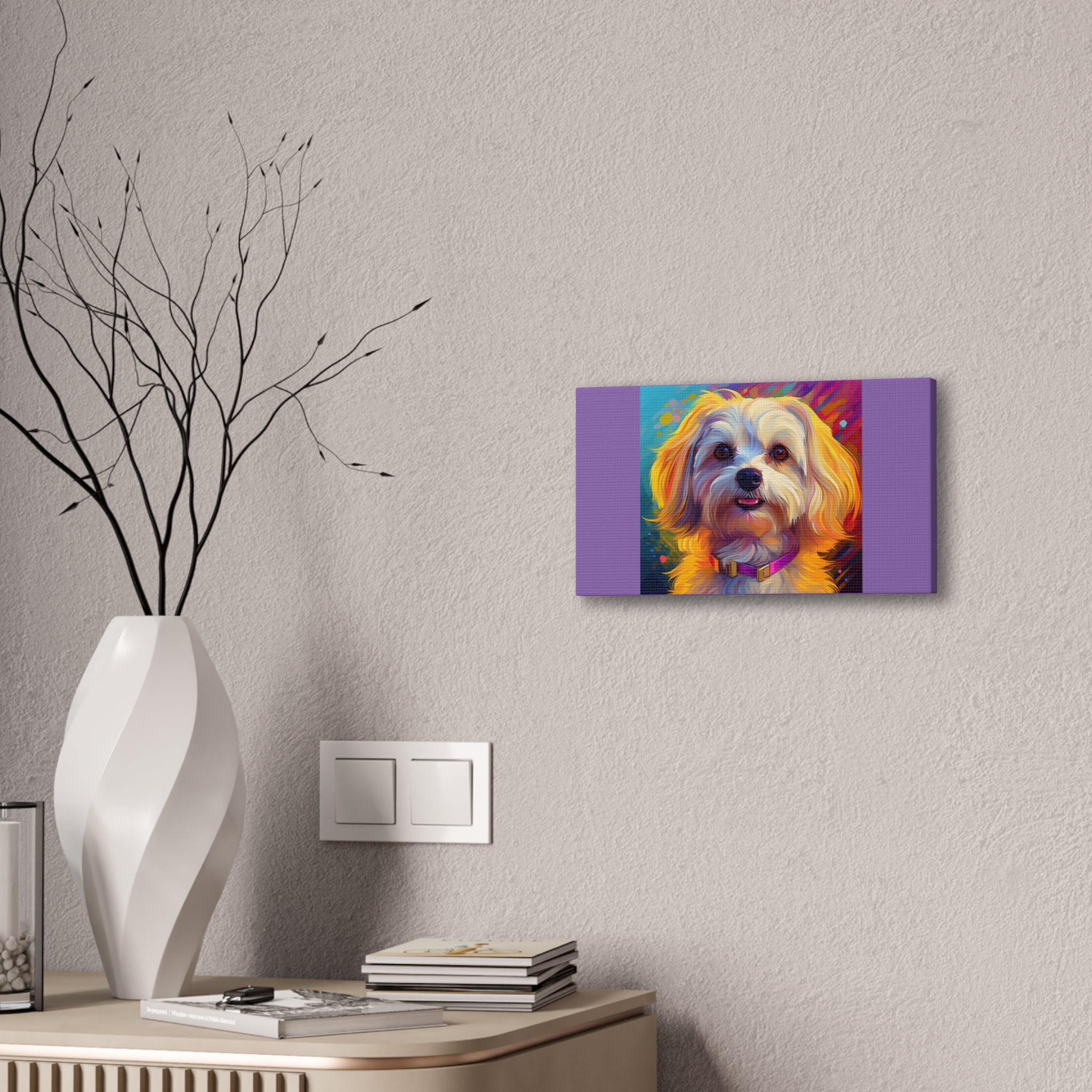 Havanese Stretched, 0.75"