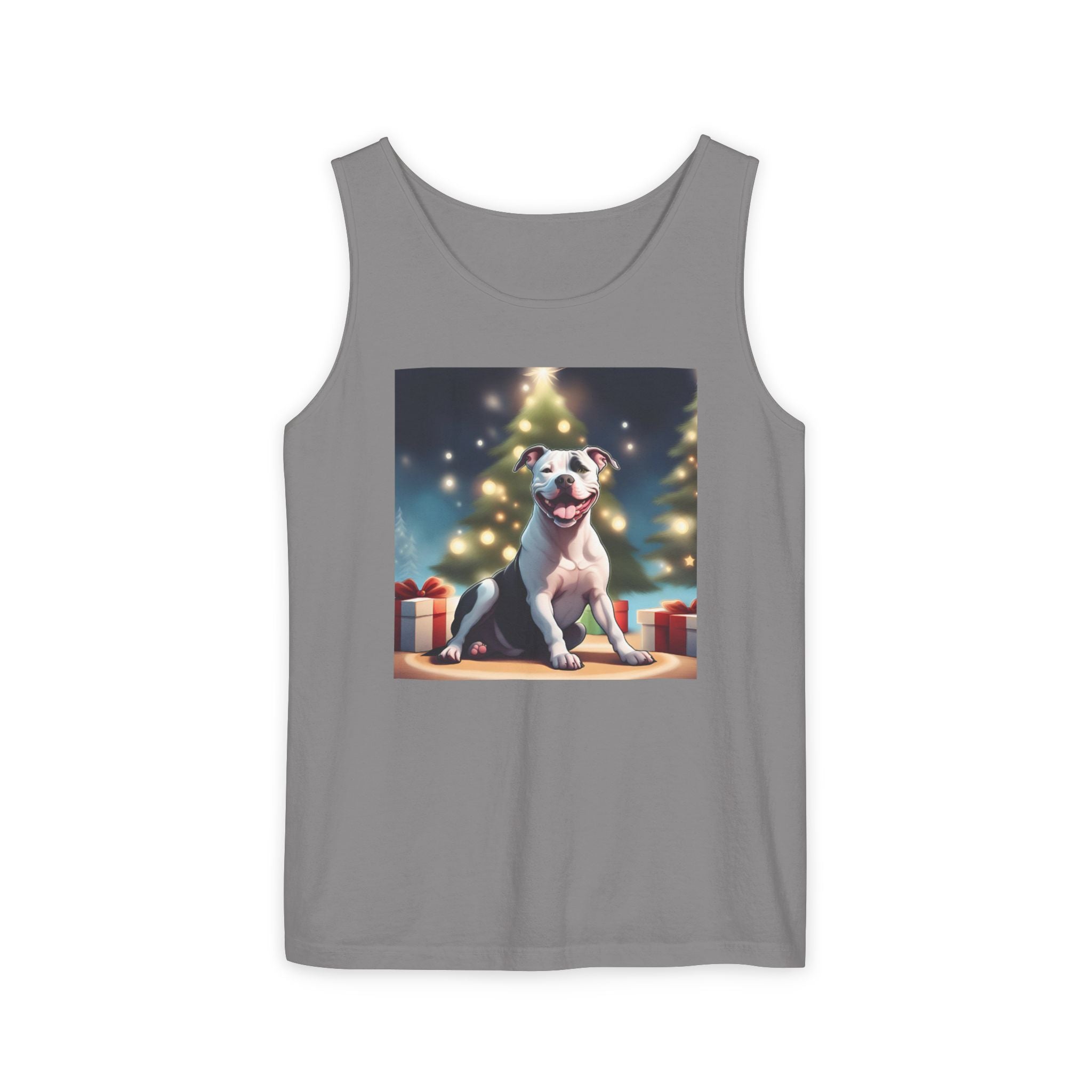 Pit Bull Holiday Unisex Tank Top