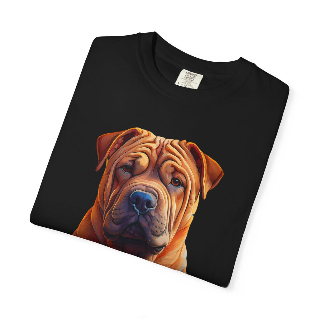 Shar Pei Unisex Garment-Dyed T-shirt