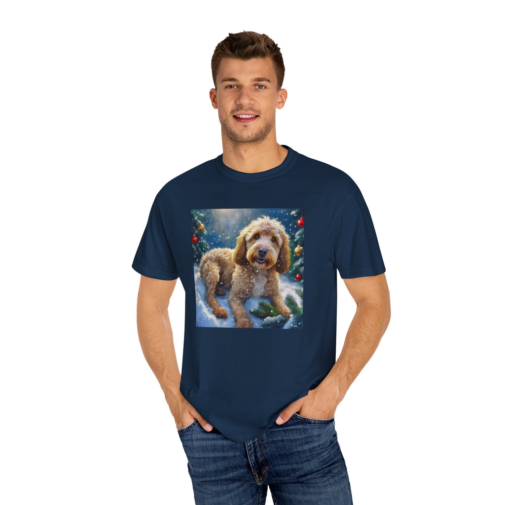 Doodle Holiday Unisex Garment-Dyed T-shirt