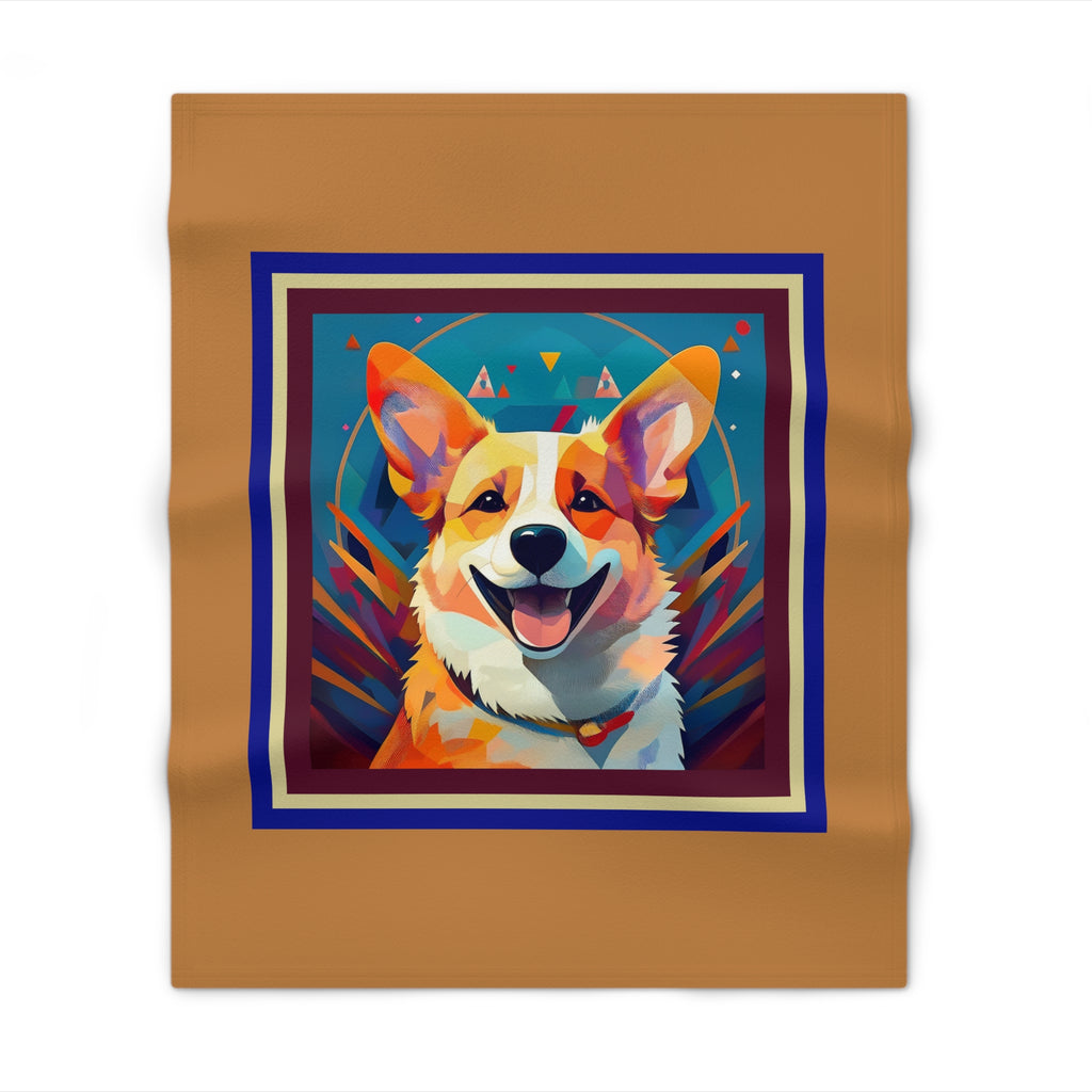 Corgi Throw Blanket
