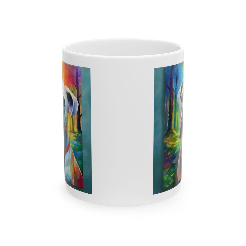 Boxer Rainbow Sky Ceramic Mug, (11oz, 15oz)