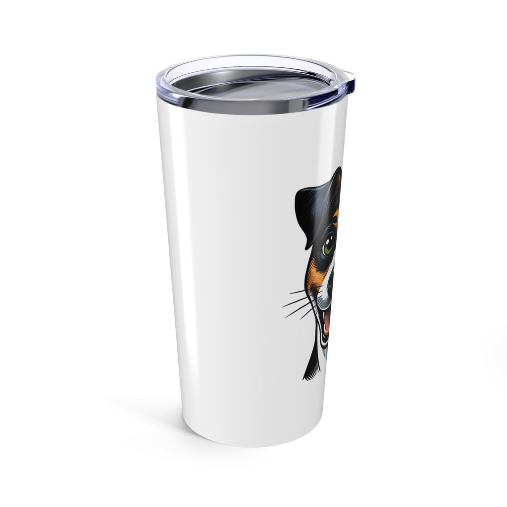 Jack Russel Big Smiles Tumbler 20oz