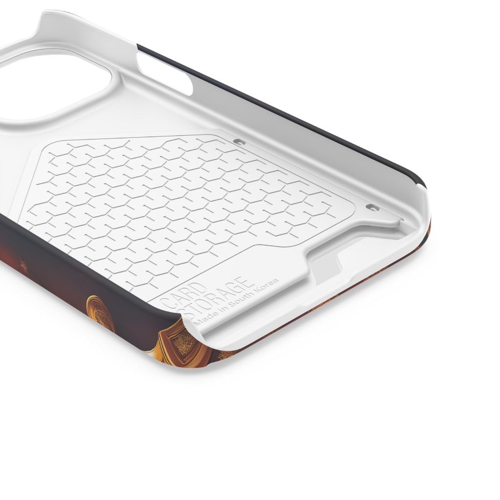 Dachshund Royal Phone Case with Card Holder