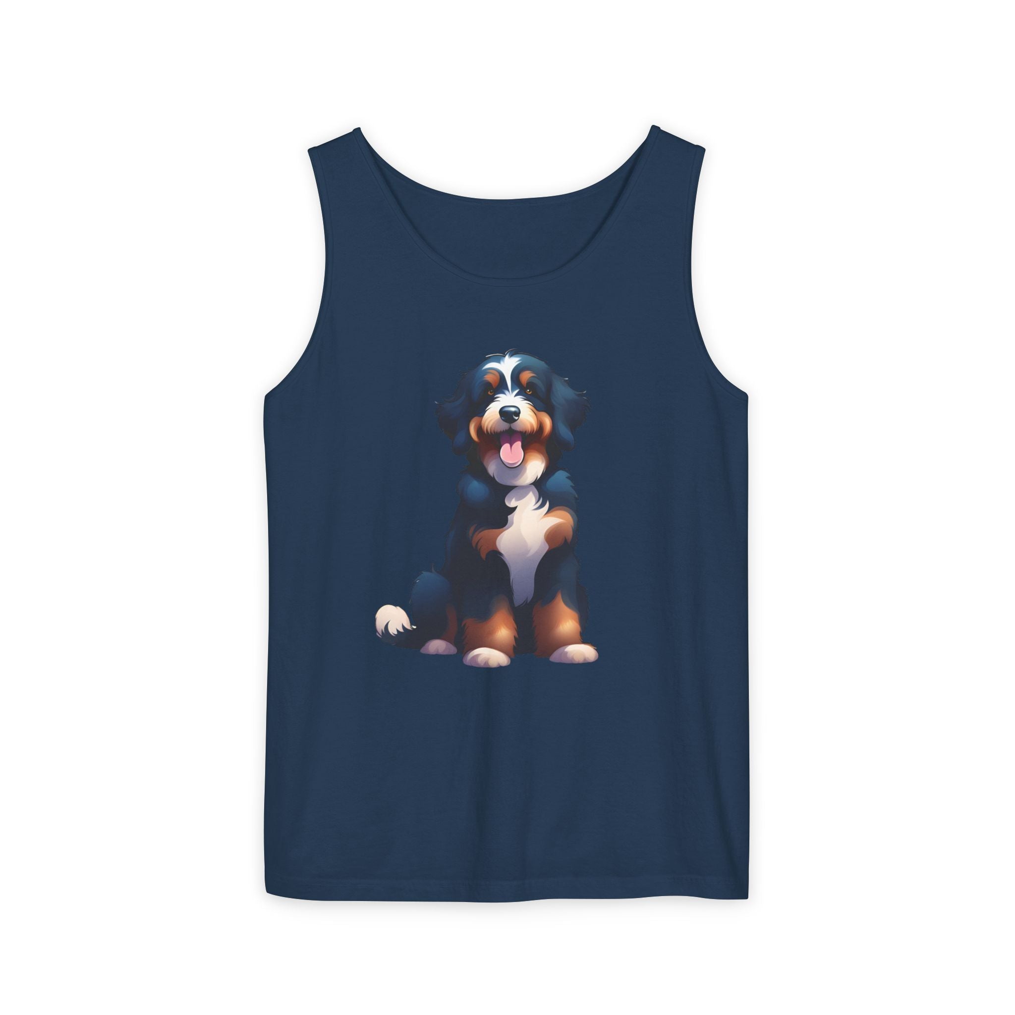 Bernedoodle Unisex Tank Top