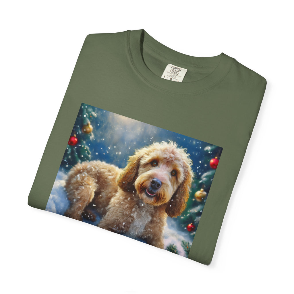 Doodle Holiday Unisex Garment-Dyed T-shirt