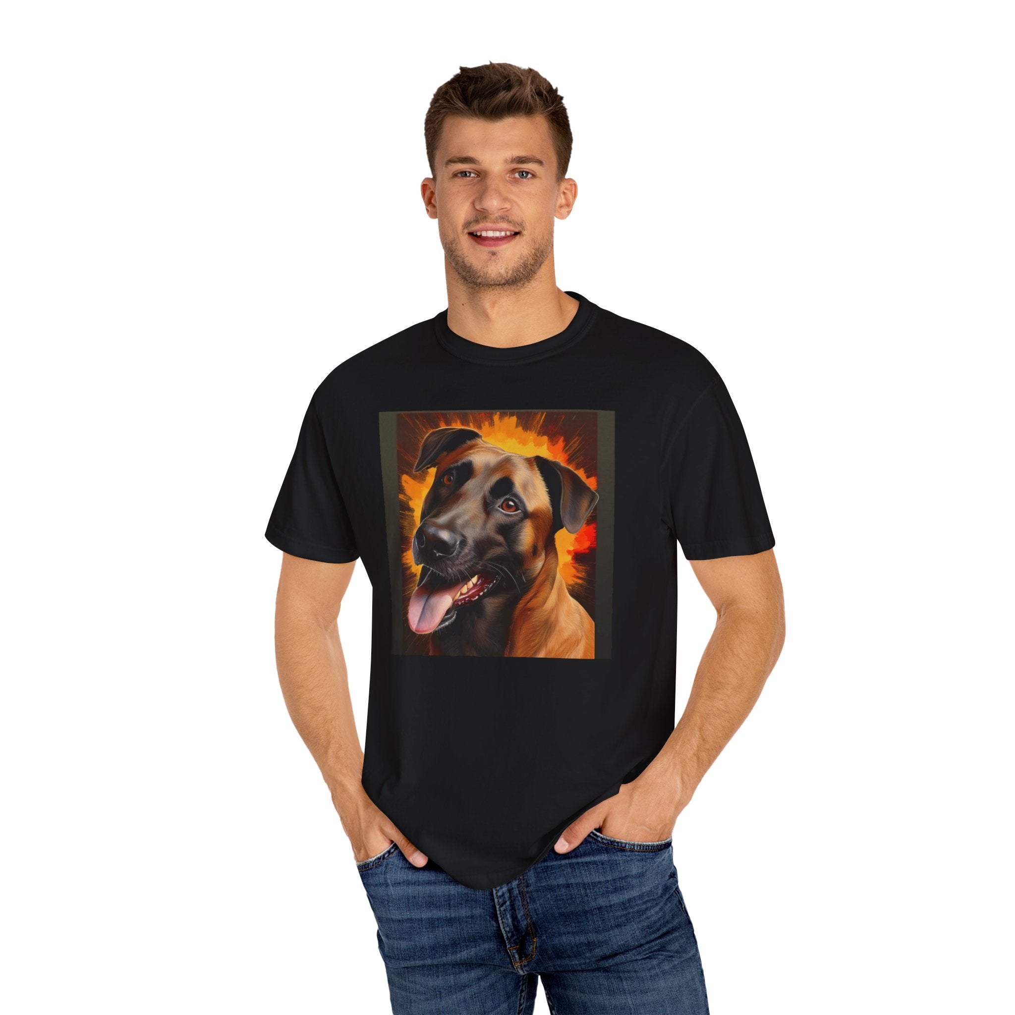 Belgian Malinois Shepherd Unisex Garment-Dyed T-shirt