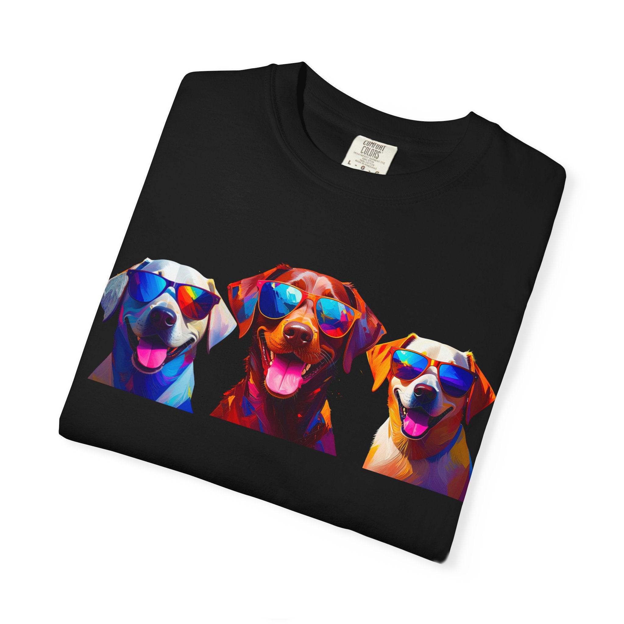 3 Labs Sunglasses Unisex Garment-Dyed T-shirt