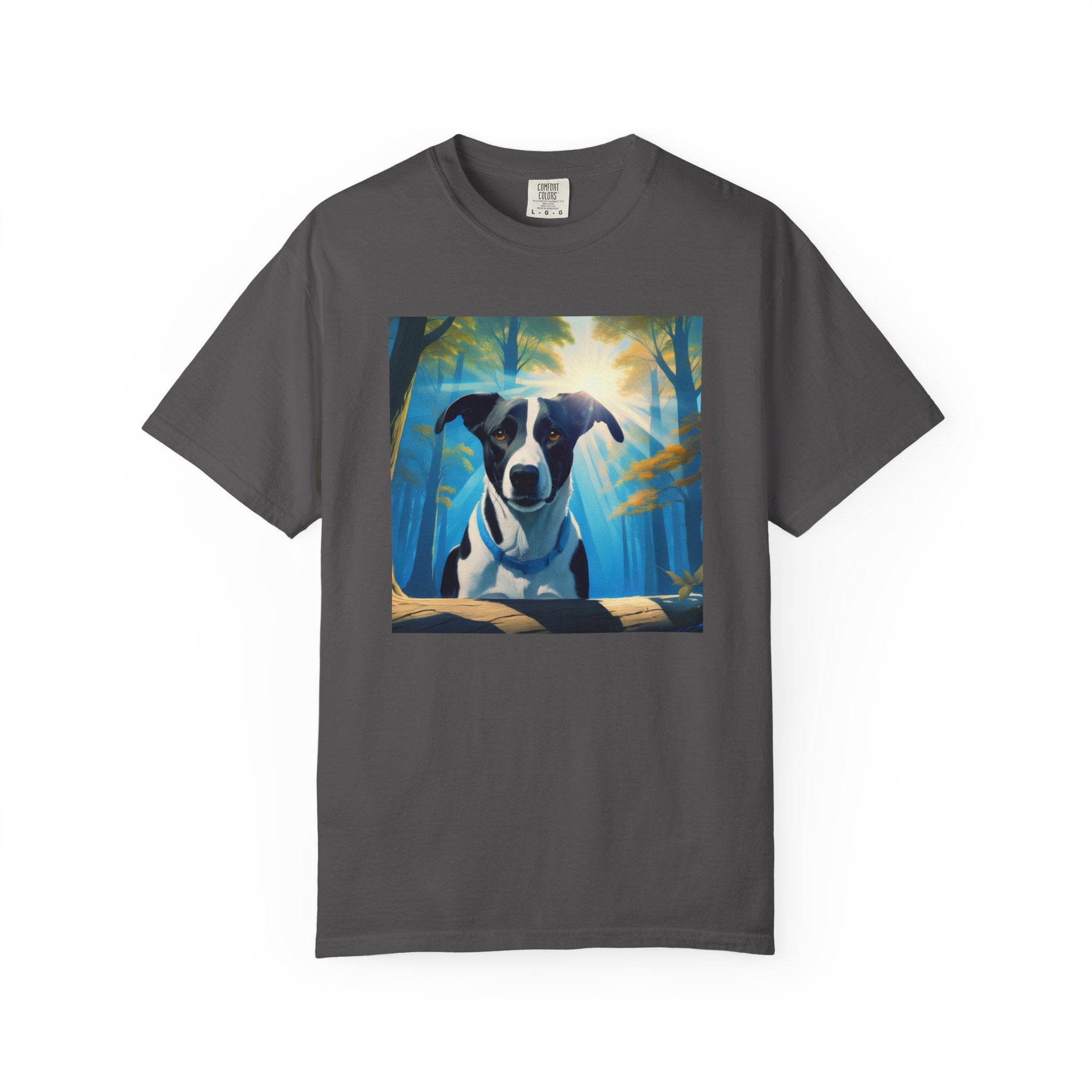 Coonhound Forest Unisex Garment-Dyed T-shirt