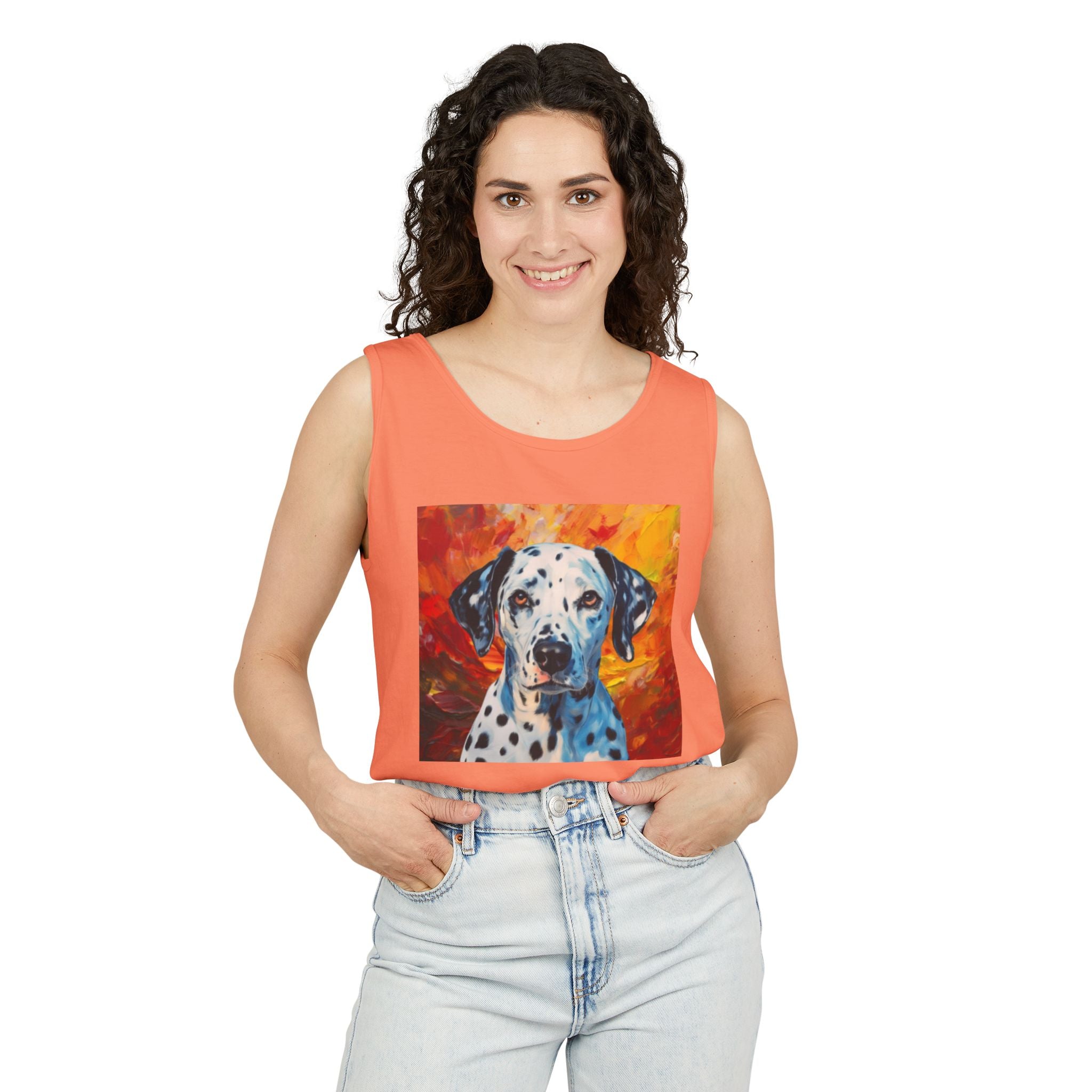 Dalmation Unisex Tank Top