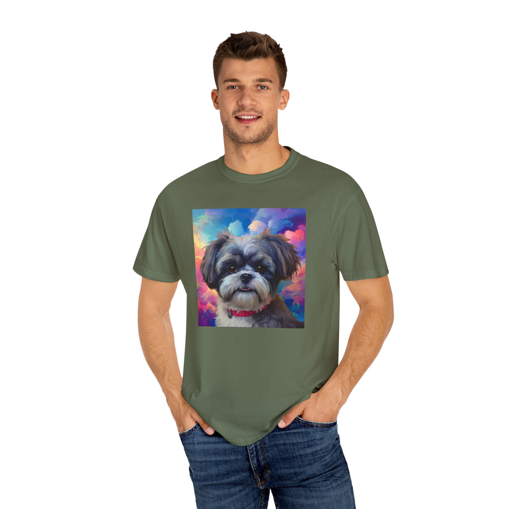 Shih Tzu Unisex Garment-Dyed T-shirt