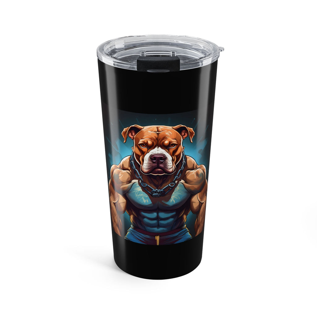 Pitbull Body Builder Tumbler 20oz