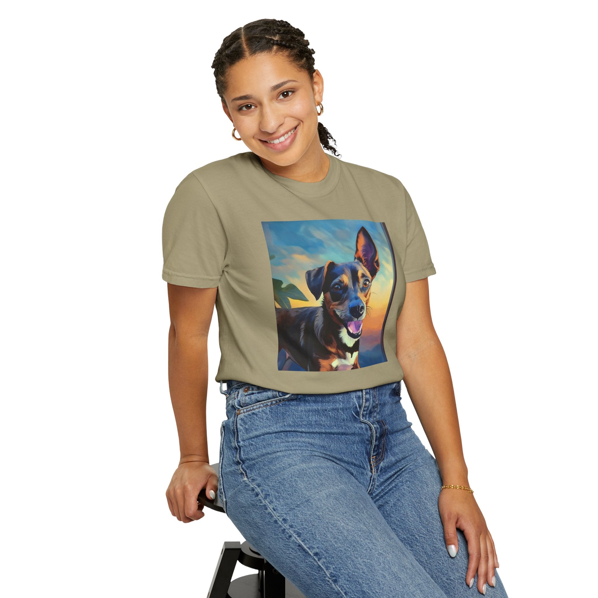 Chiwini Unisex Garment-Dyed T-shirt