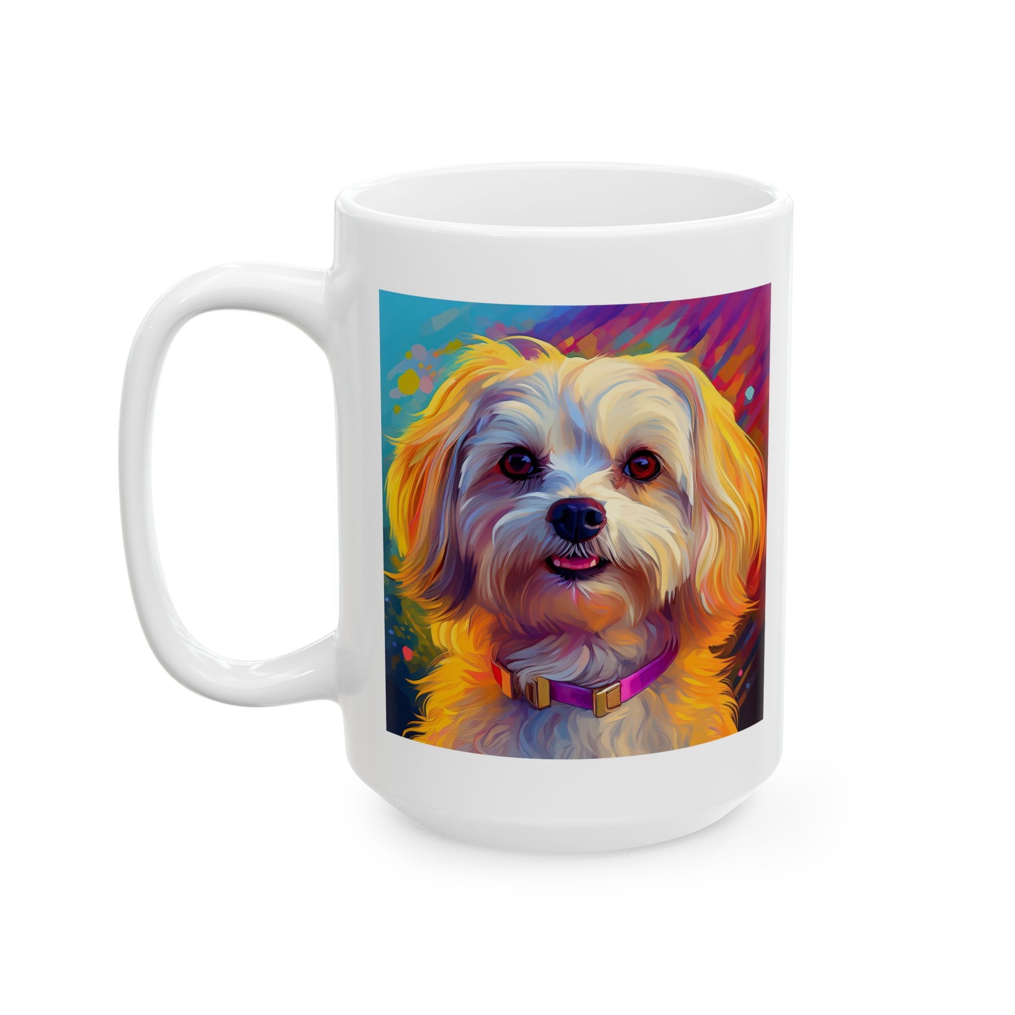 Havanese Ceramic Mug, (11oz, 15oz)