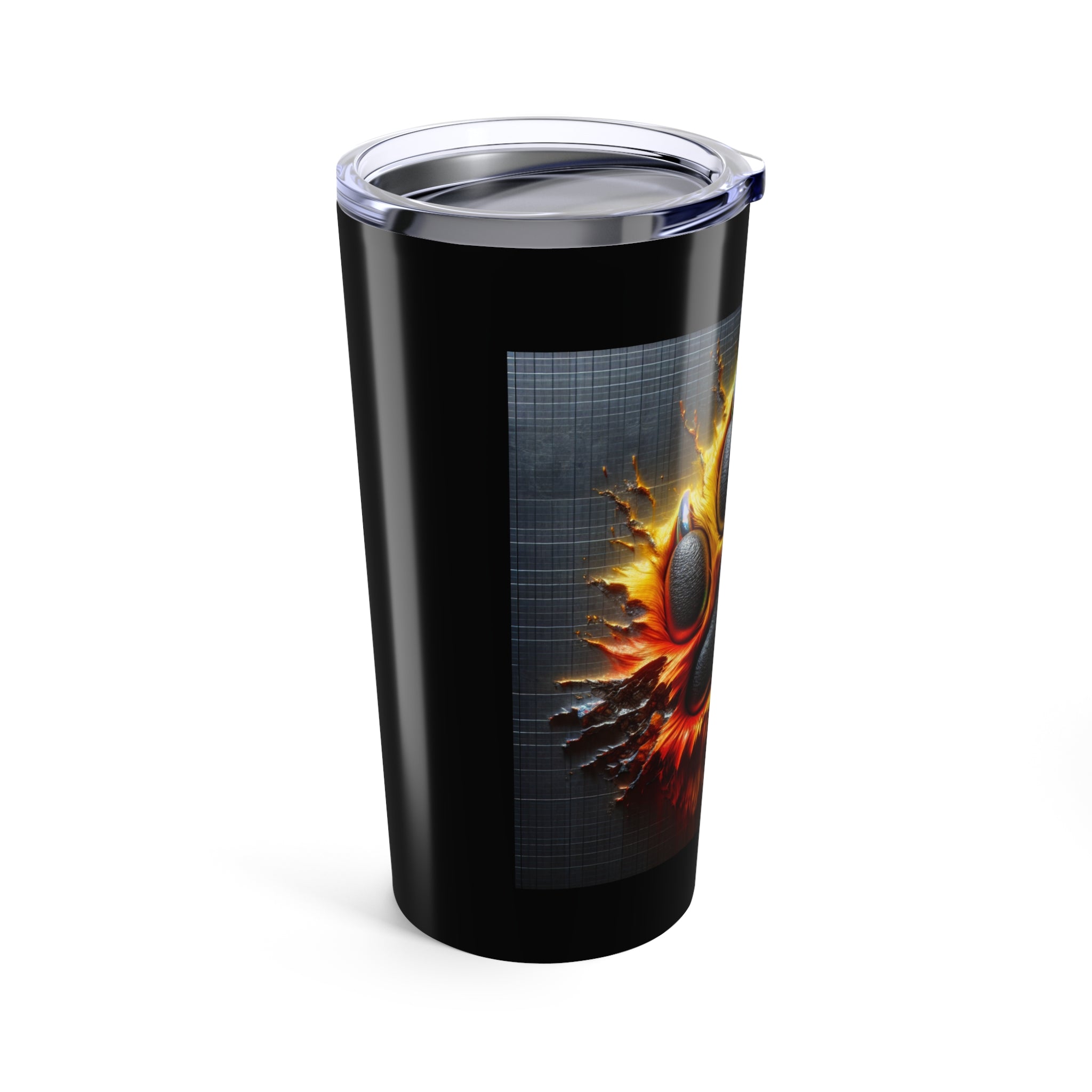 Electric Rainbow Paw Tumbler 20oz